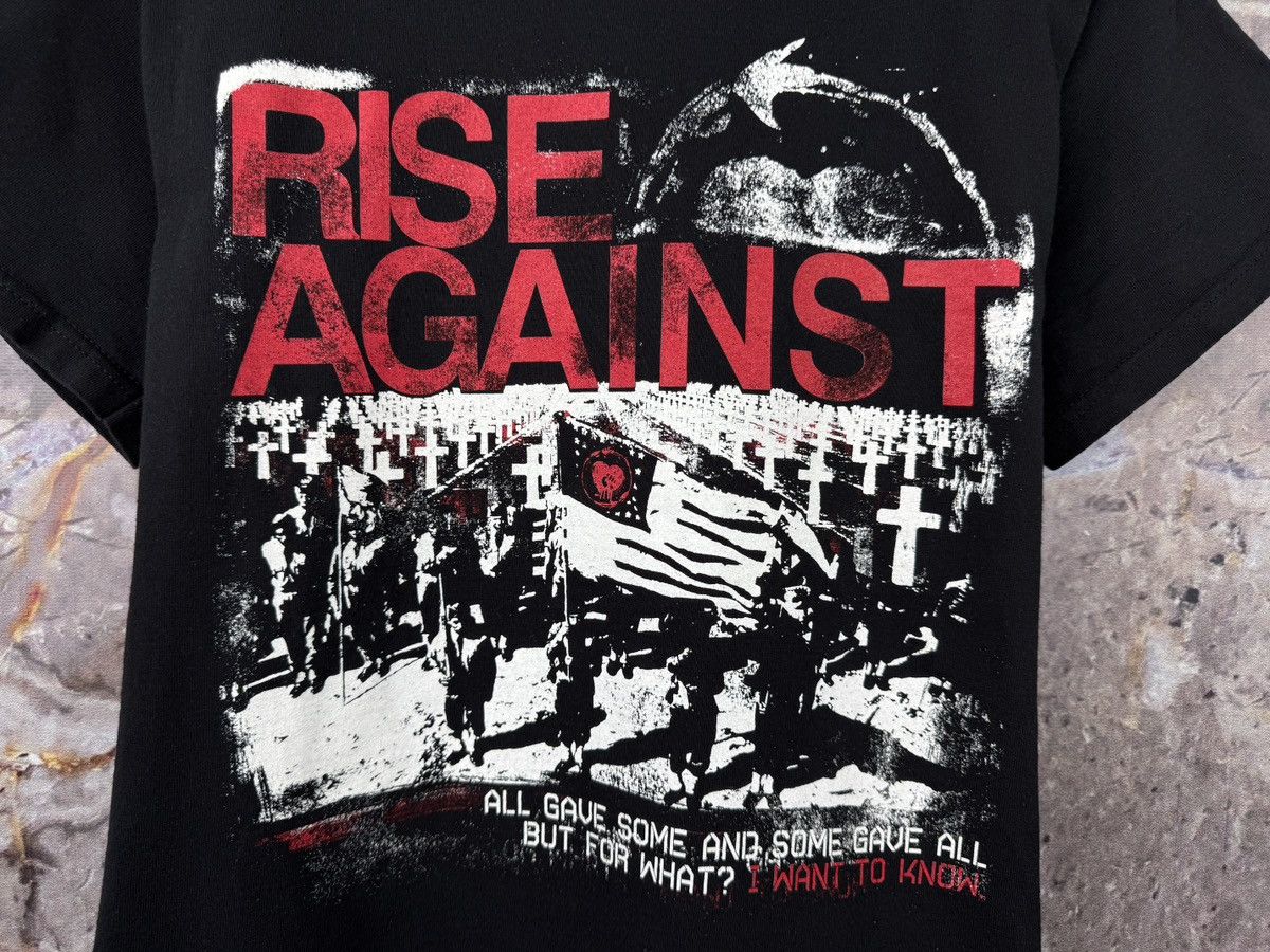 Band Tees Men’s Rise Against T-Shirt Rock Band Size Medium Size US M / EU 48-50 / 2 - 5 Thumbnail