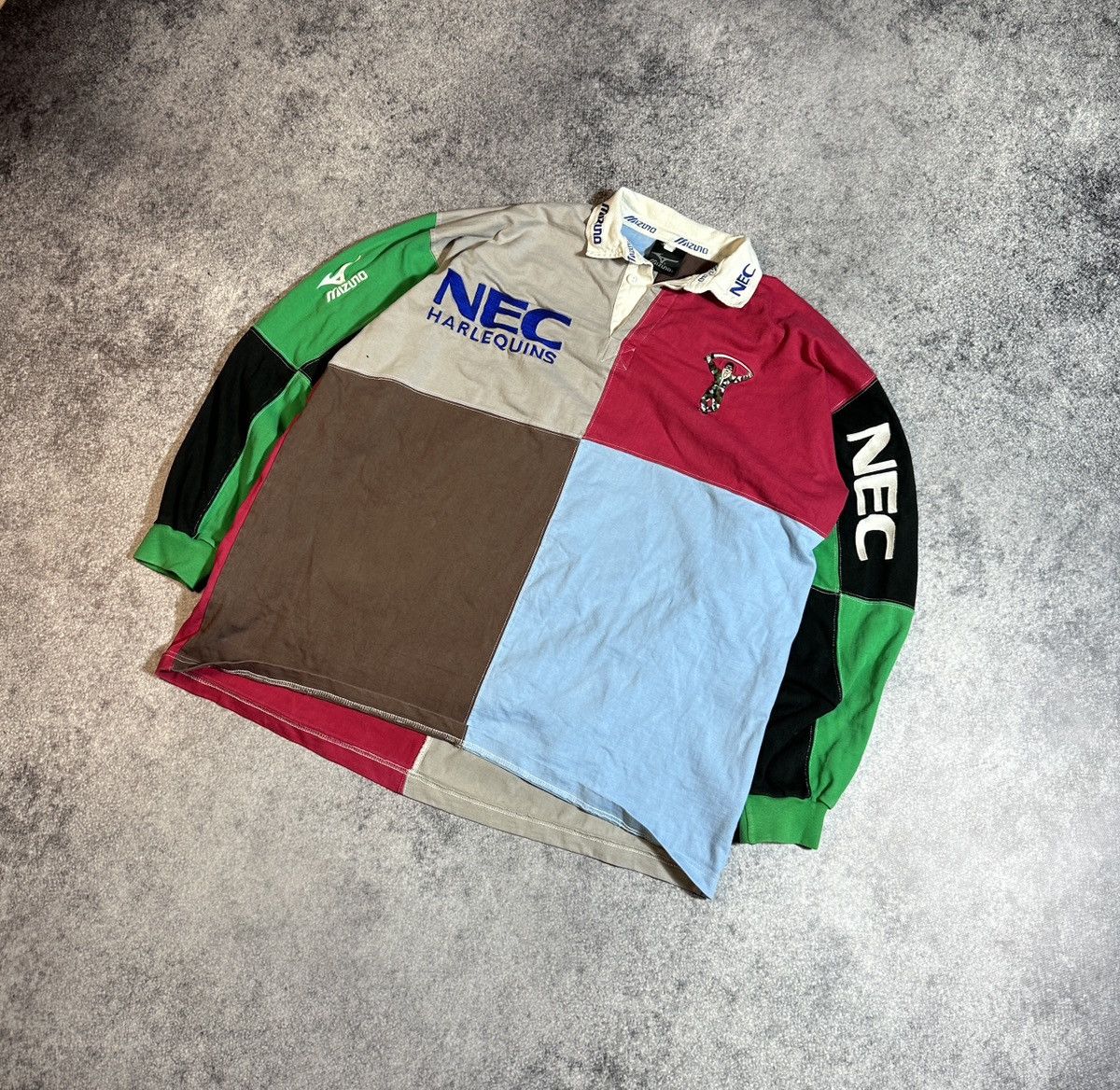 HARLEQUINS RUGBY SHIRT ジャージ ラグビー NEC（Official