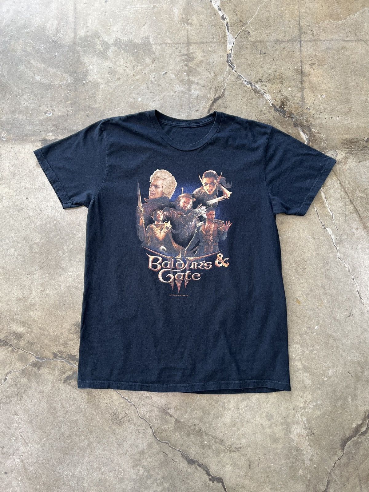 Vintage Baldur's Gate Video Game Character Tee Large Size US L / EU 52-54 / 3 - 2 Thumbnail