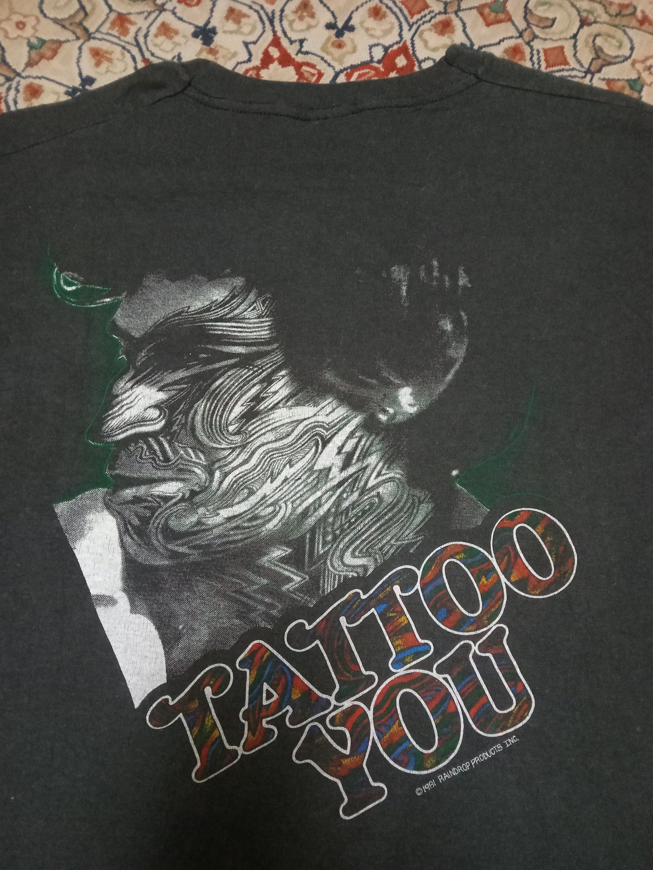 Band Tees The Rolling Stones Tattoo You Vintage T Shirt Size US L / EU 52-54 / 3 - 7 Thumbnail