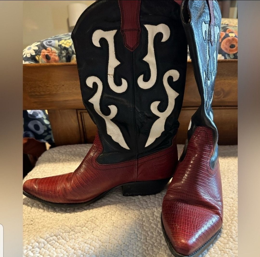 Nine West vintage 90s Nine West cowboy boots Size US 9 / IT 39 - 2 Thumbnail