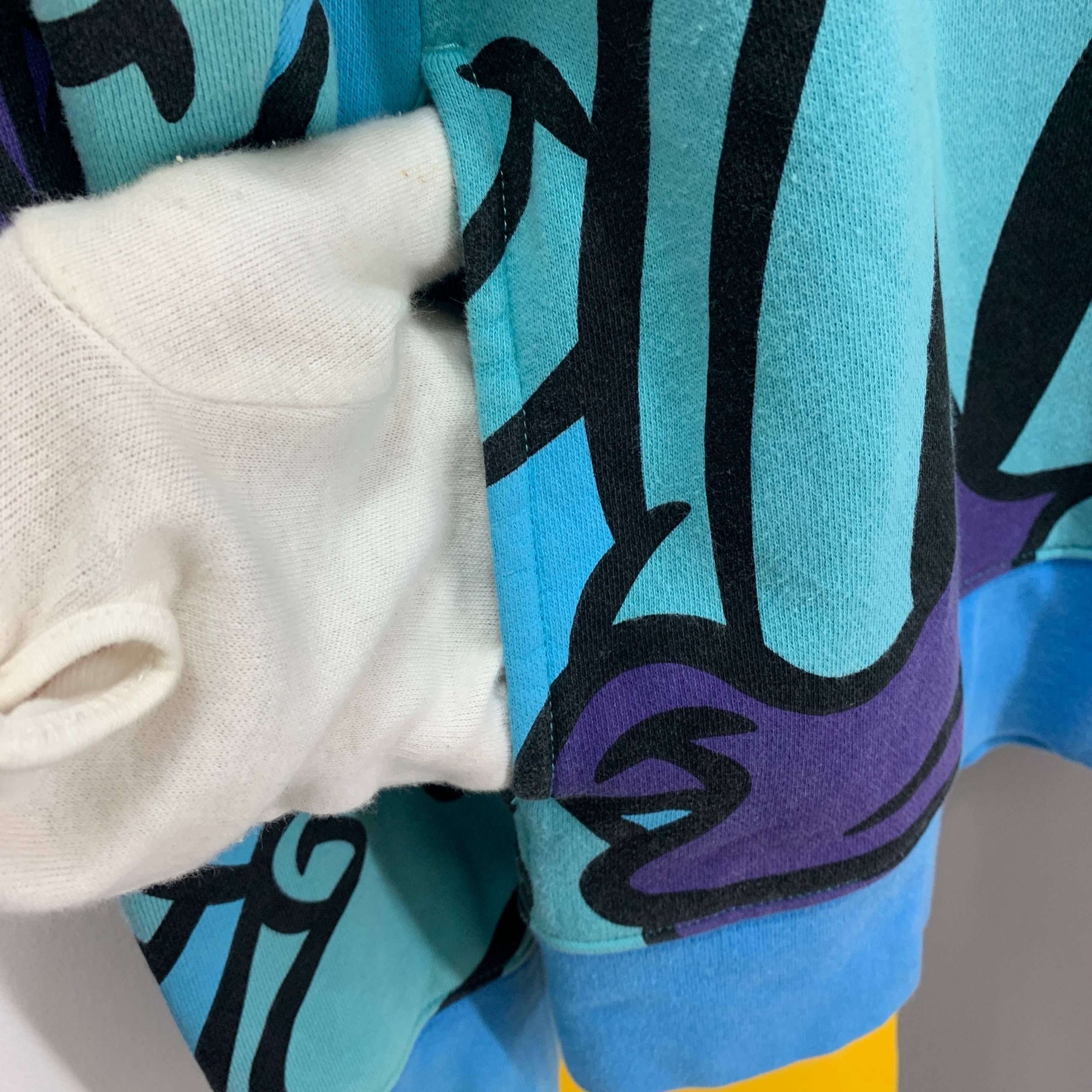 Disney Vintage MICKEY MOUSE Full Print Hoodie #2578/V Size US M / EU 48-50 / 2 - 14 Thumbnail