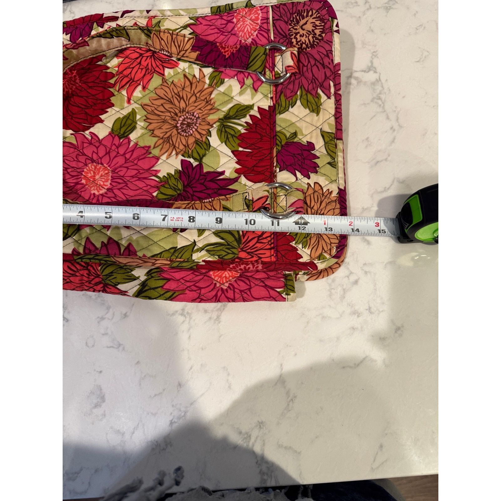 Vera Bradley Vera Bradley Hello Dahlia quilted cotton shoulder tote bag Size ONE SIZE - 11 Thumbnail