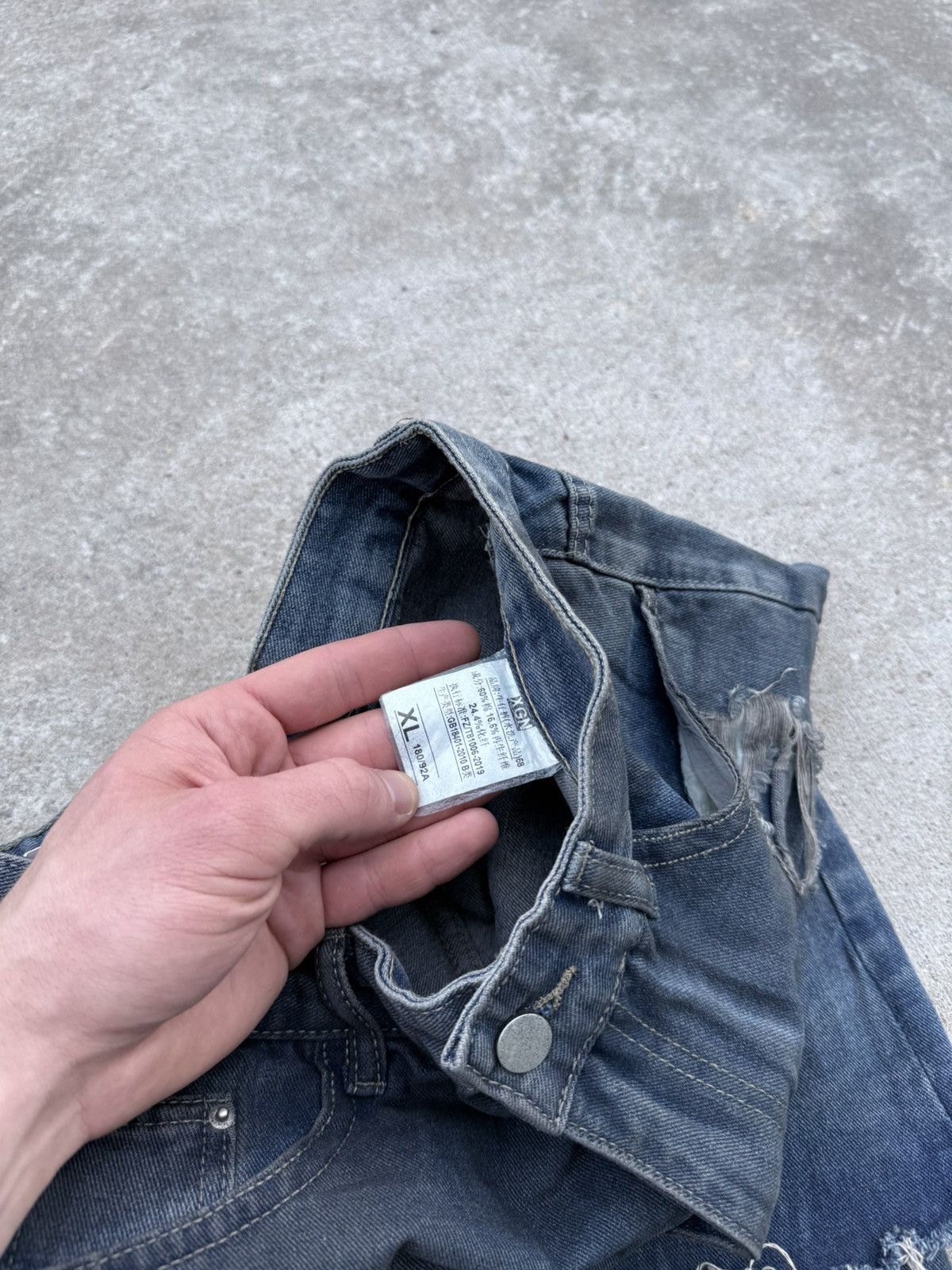 Other Vintage y2k streetwear swag track wide custom buggy jeans Size US 34 / EU 50 - 9 Thumbnail