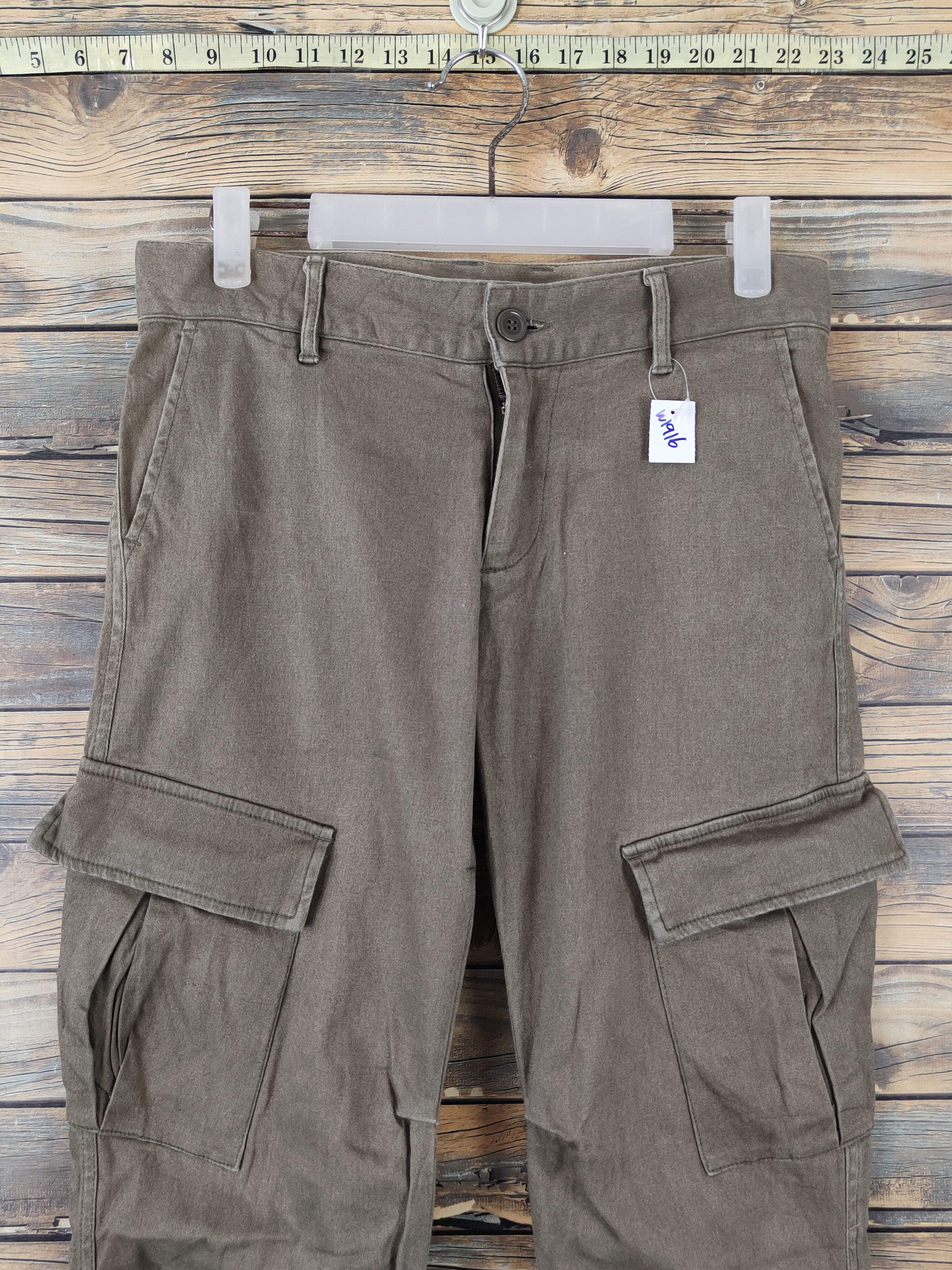 Japanese Brand Japanese Brand Olive Multipocket Tactical Joggers #W1916 Size US 31 - 2 Thumbnail