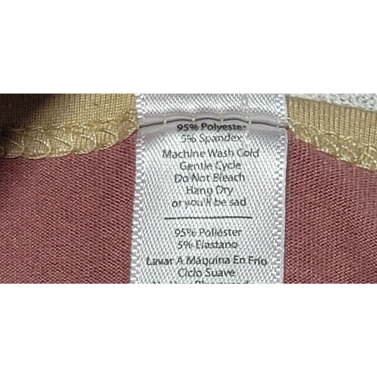 Other LulaRoe Dusty Rose Tan Hi Low Top XS Lightweight Swing Soft Size XS / US 0-2 / IT 36-38 - 4 Thumbnail