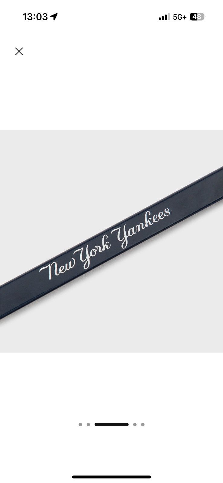 Kith × MLB Kith x New York Yankees License Plate Frame Size ONE SIZE - 3 Thumbnail