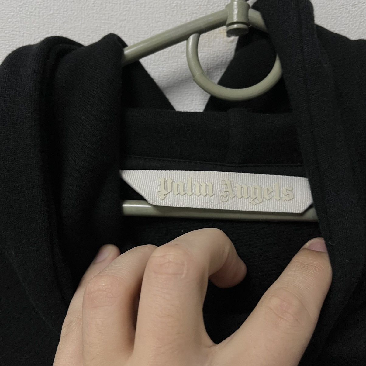Palm Angels Palm Angels New York Sprayed Hoodie Size US L / EU 52-54 / 3 - 8 Thumbnail