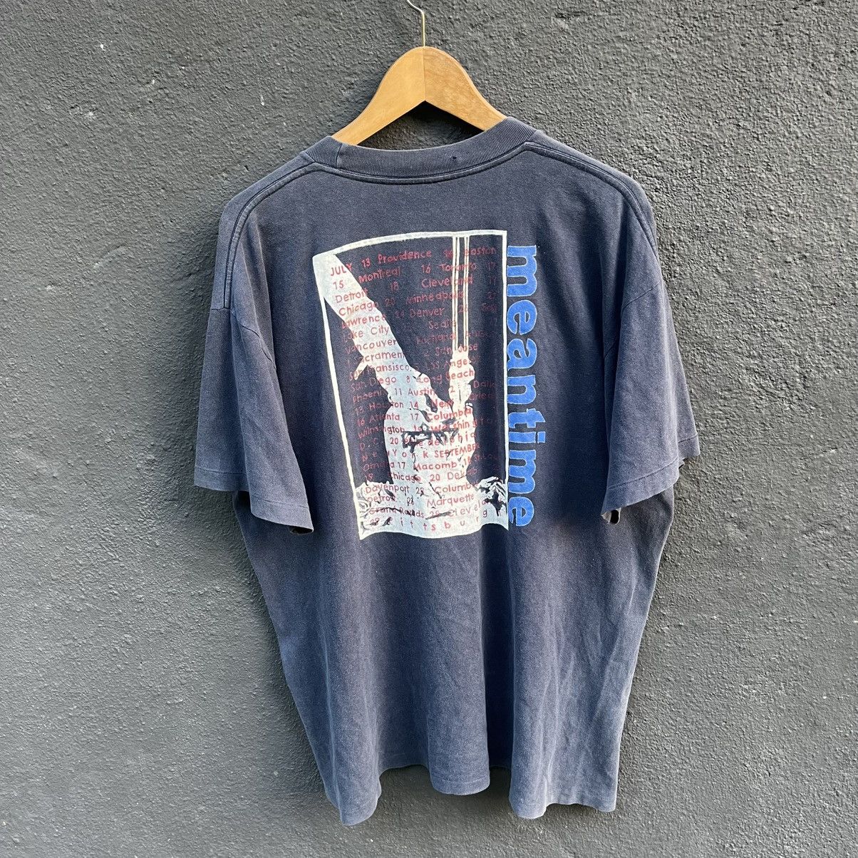 Band Tees Thrashed Faded 90s Helmet Meantime Alternative Metal Band Size US L / EU 52-54 / 3 - 3 Thumbnail