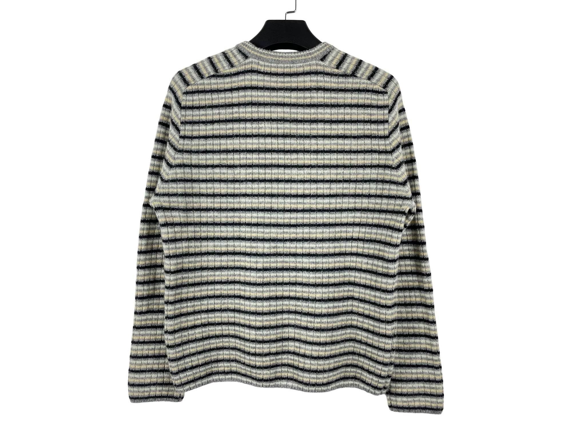Auralee AURALEE AW25 Striped Knit Sweater Size 5 Size US XXL / EU 58 / 5 - 2 Thumbnail
