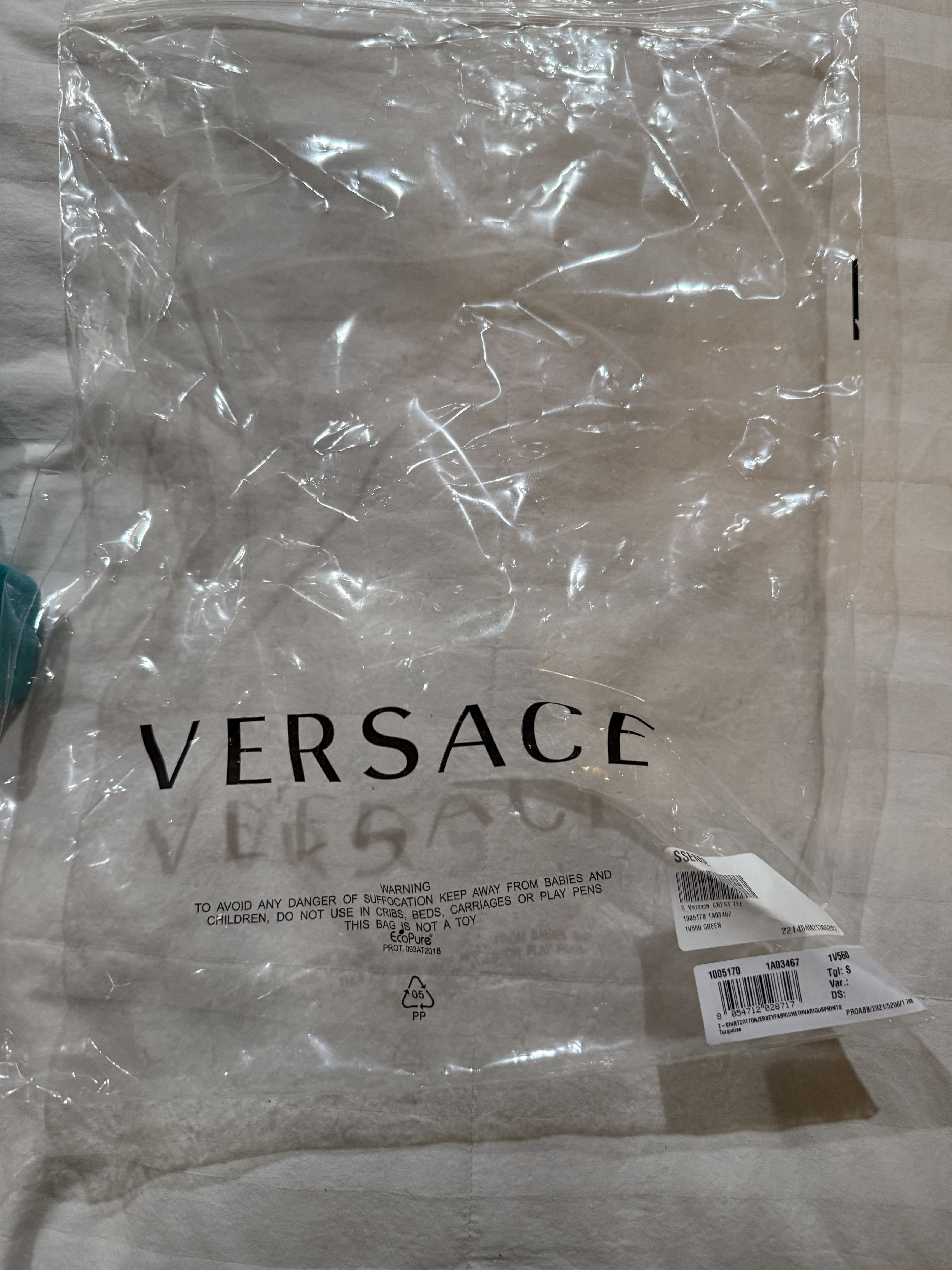 Versace Green Royal Rebellion T-Shirt Size US S / EU 44-46 / 1 - 6 Thumbnail