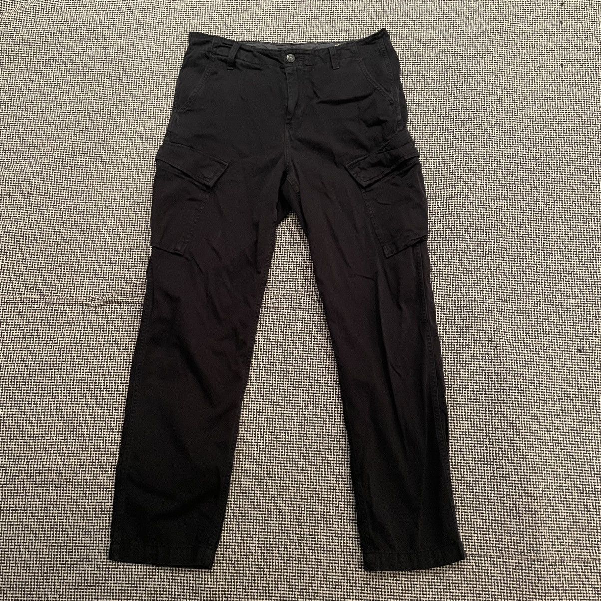 Levi's Levi’s Black XX Streetwear Utility Cargo Pants 31x32 Size US 31 - 1 Thumbnail