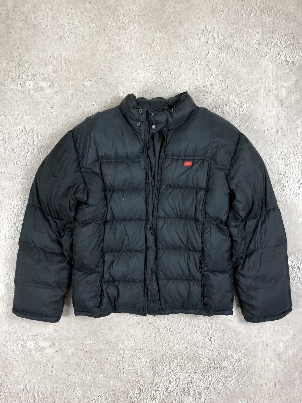 image of Nike Down Jacket Puffer in Black, Men's (Size Large)