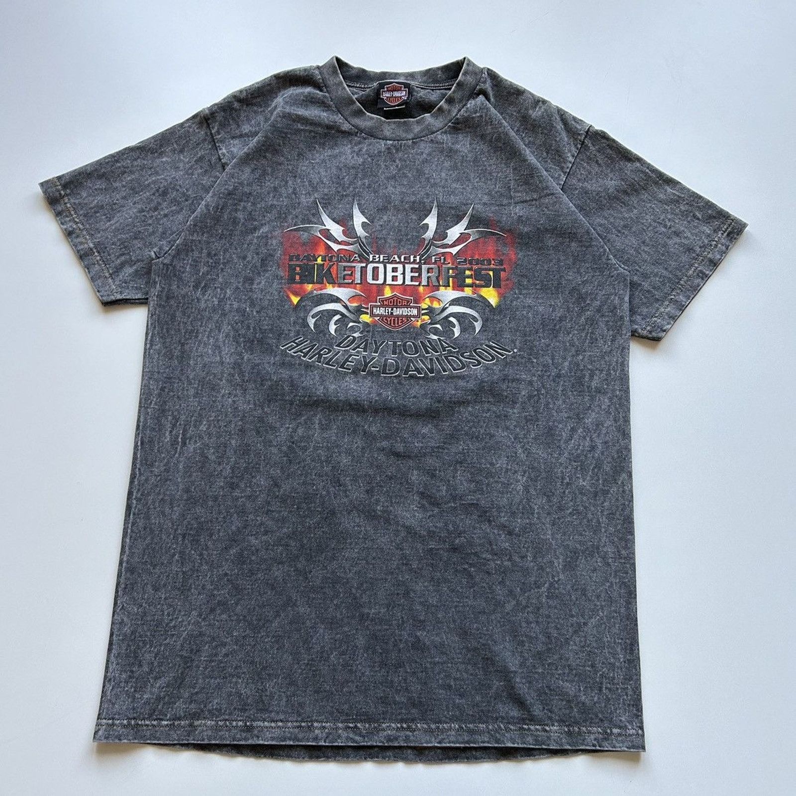 Harley Davidson Vintage 2003 Y2K Harley Davidson Biketoberfest T Shirt Large Size US L / EU 52-54 / 3 - 1 Thumbnail