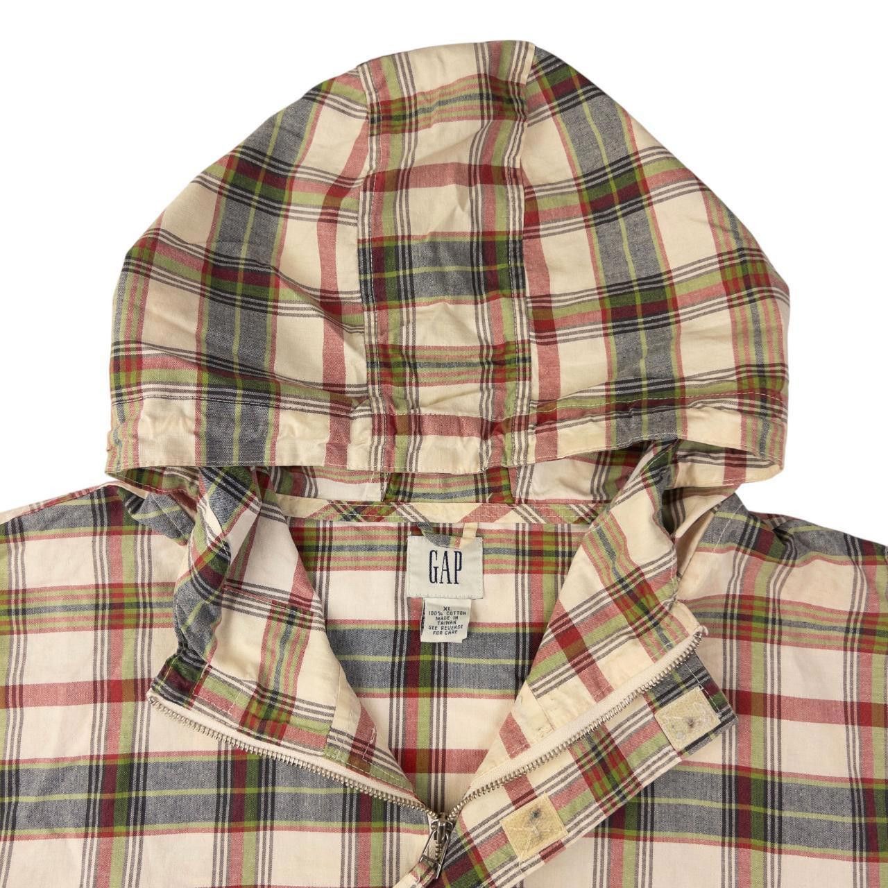 Gap Vintage GAP Q Zip Hooded Jacket Size XL Size US XL / EU 56 / 4 - 3 Thumbnail