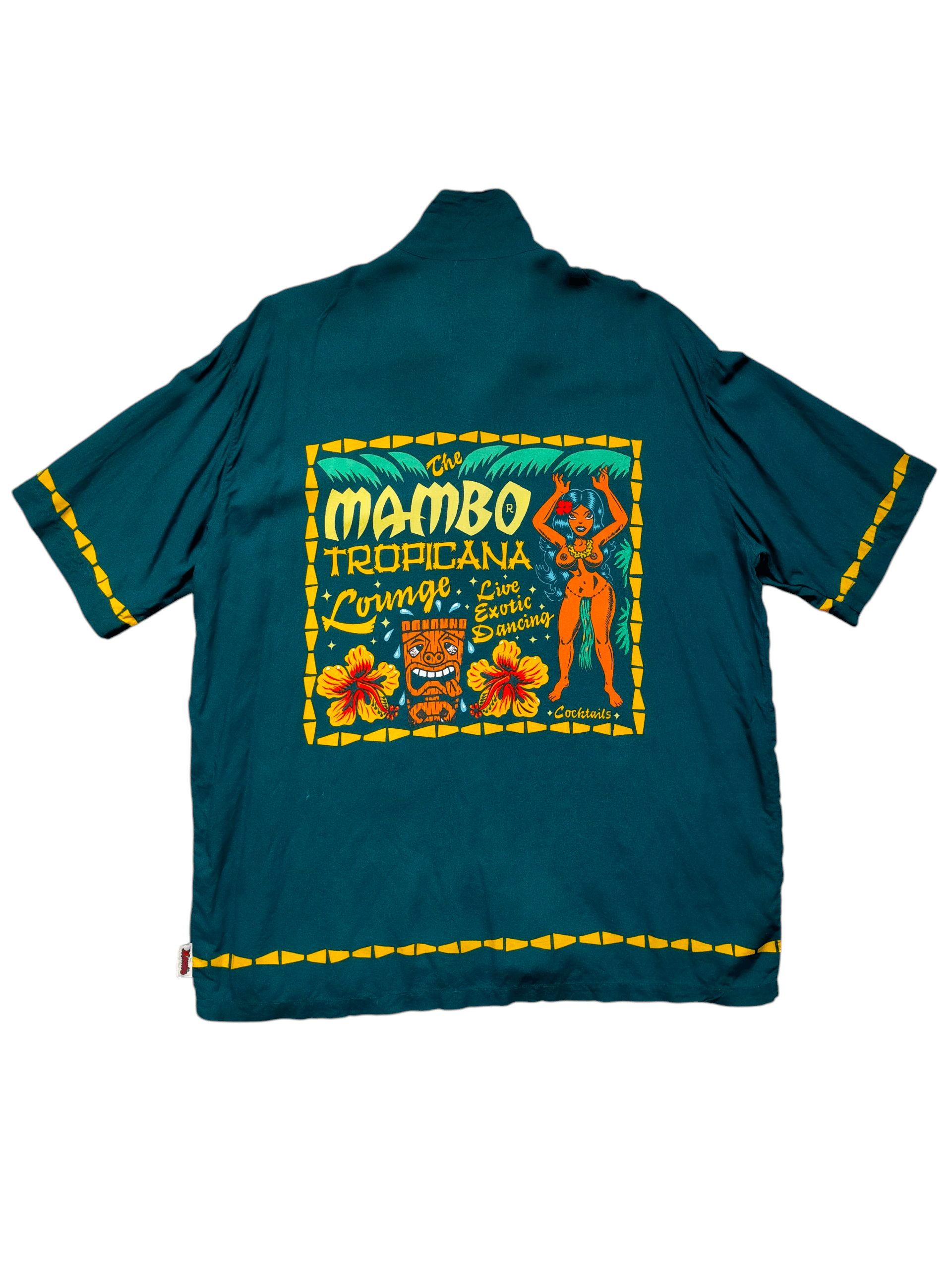 Mambo Vintage 90s Mambo Loud Hawaii Rayon Shirt Button Ups Size US M / EU 48-50 / 2 - 1 Thumbnail