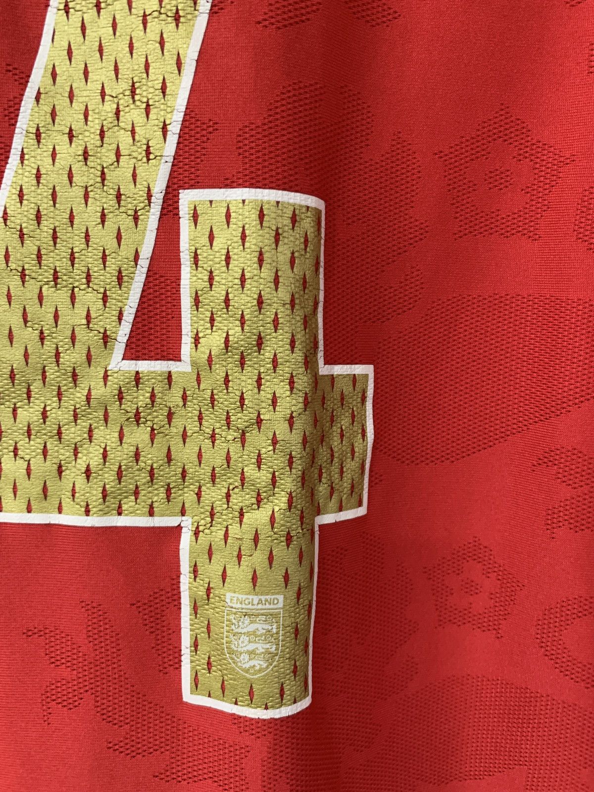 Umbro × Vintage England 2006 Away Football Shirt Umbro Vintage GERRARD #4 Size US S / EU 44-46 / 1 - 7 Thumbnail