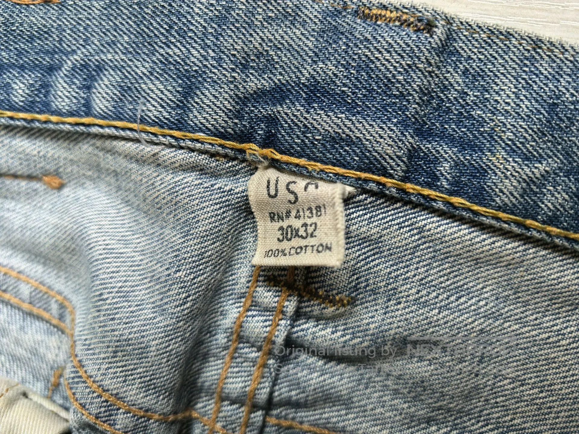 RRL Ralph Lauren RRL Slim Bootcut Denim Jeans. Size US 30 / EU 46 - 8 Thumbnail