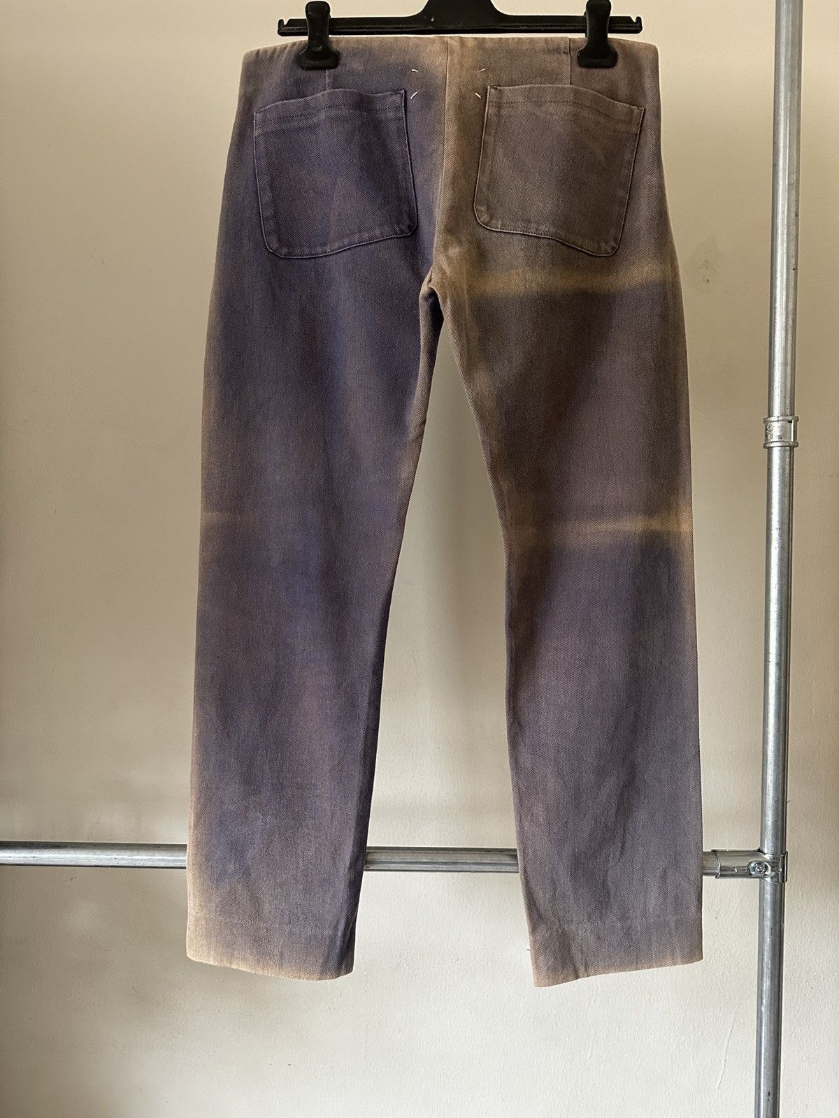 Maison Margiela SS2014 Maison Margiela Blue Sun Faded Pant Size US 32 / EU 48 - 8 Thumbnail
