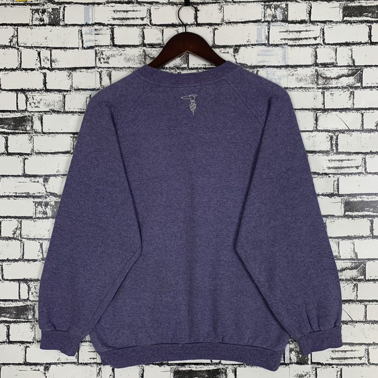 Trussardi × Vintage Vintage Trussardi Spellout Sweatshirt Crewneck Size S / US 4 / IT 40 - 4 Thumbnail