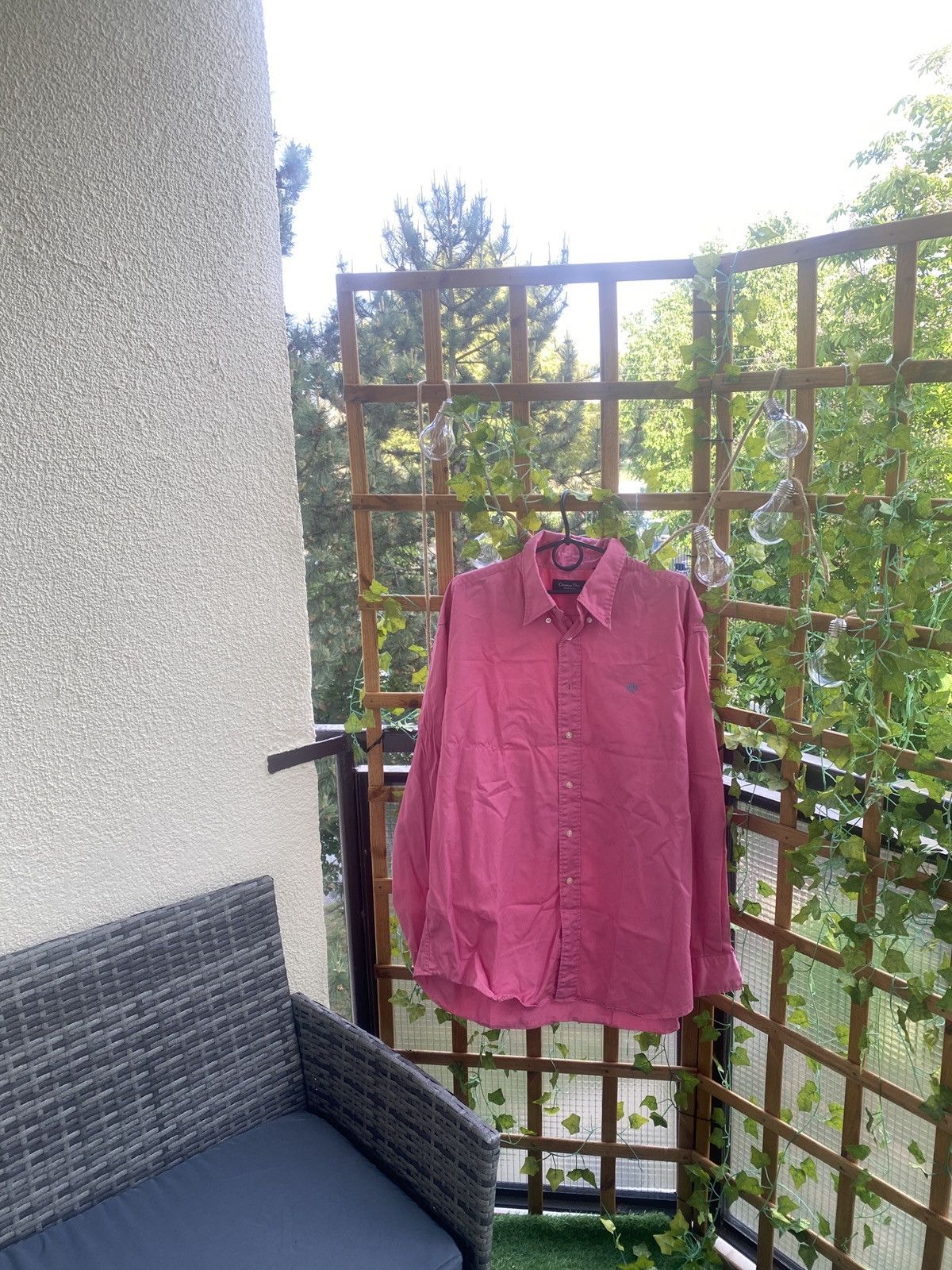 Christian Dior Monsieur Luxury christian dior monsieur vintage shirt button up Size US XL / EU 56 / 4 - 2 Thumbnail