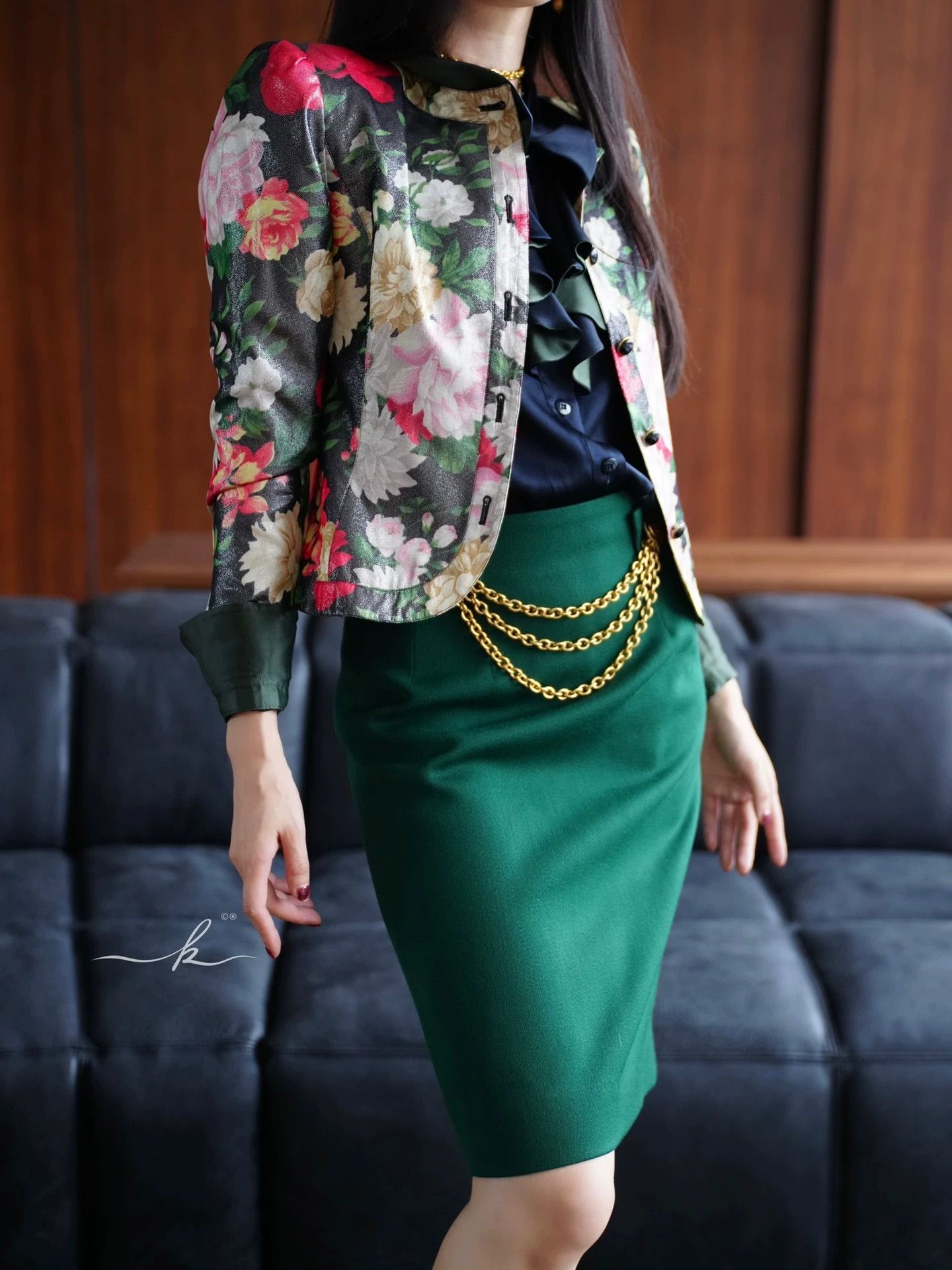 Emanuel Ungaro Emanuel Ungaro Vintage Metallic Crystal Button Jacket Size M / US 6-8 / IT 42-44 - 8 Thumbnail