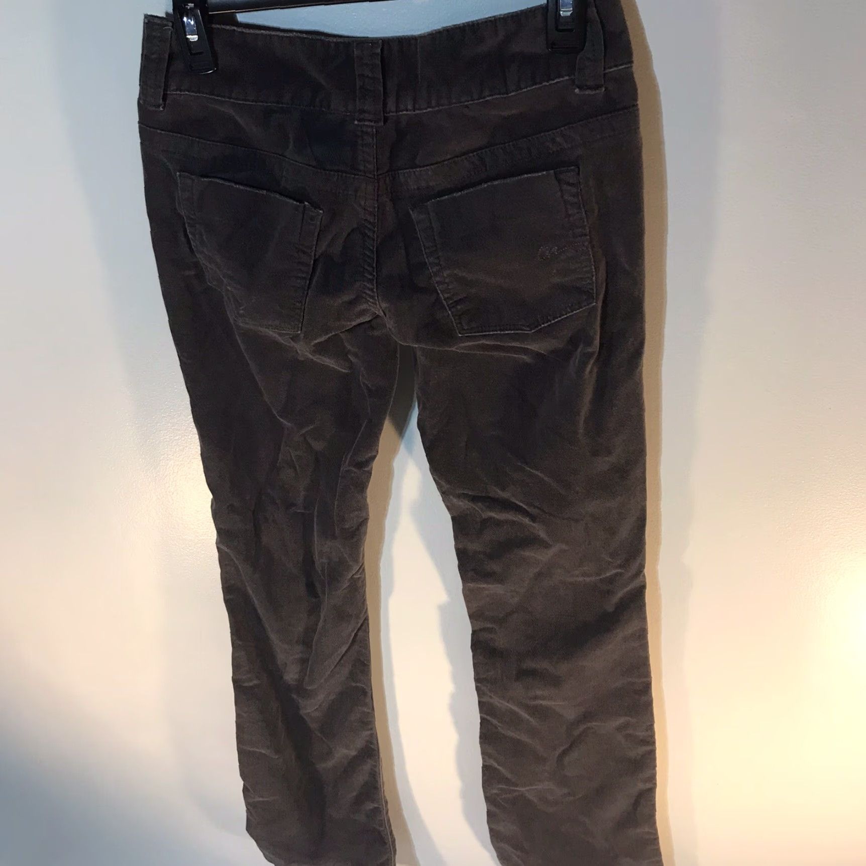 Vintage VINTAGE American Rag Cie Jeans Bootcut Pants Juniors Size 3 Brown Cotton Spandex Women Size 26" / US 2 / IT 38 - 2 Thumbnail