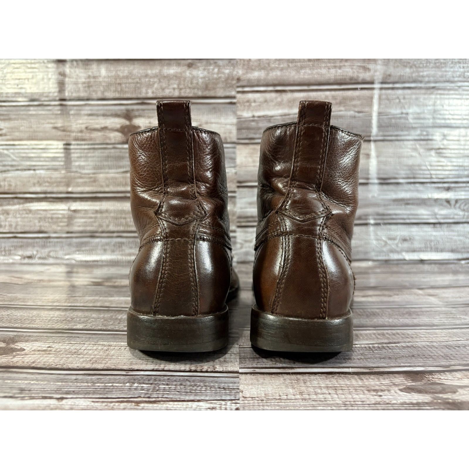 Frye Frye 87901 Phillip Lace Up Work Ankle Boots size 8 B color B Size US 8 / EU 41 - 3 Thumbnail