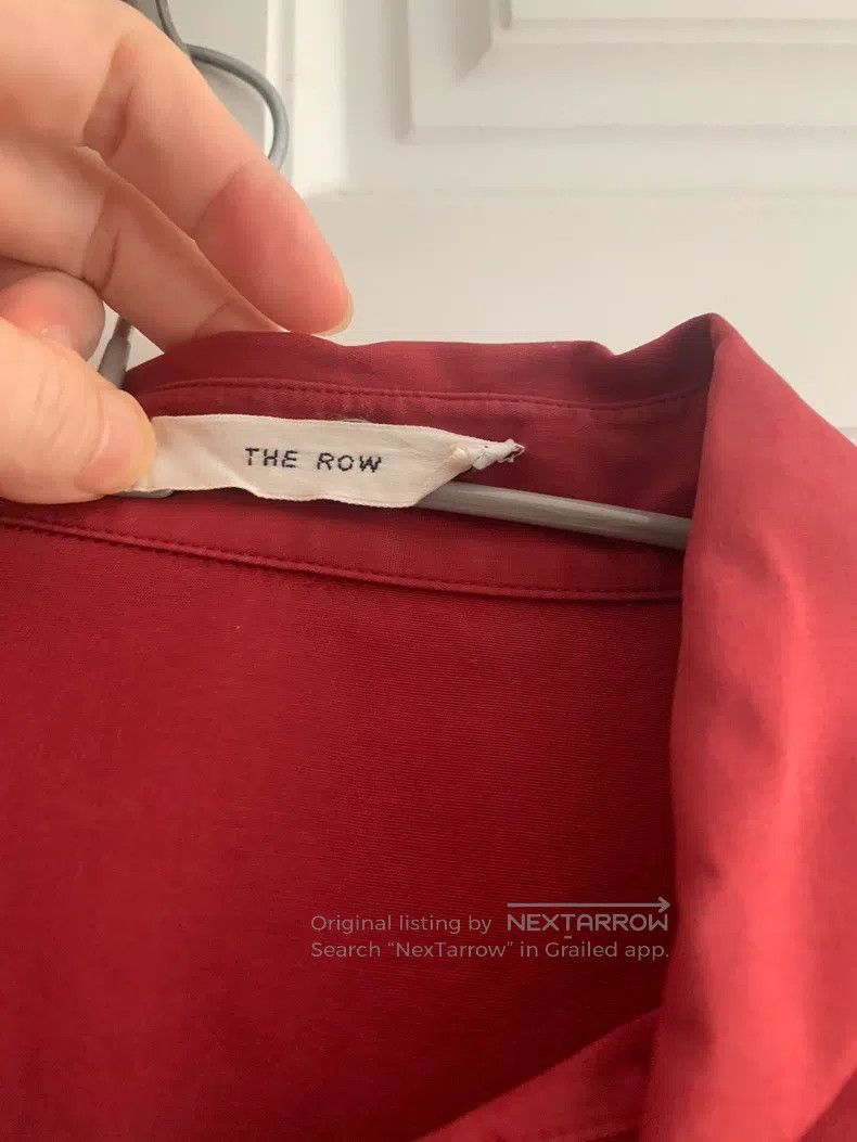 The Row The row Red long-sleeved shirt Size XS / US 0-2 / IT 36-38 - 1 Thumbnail