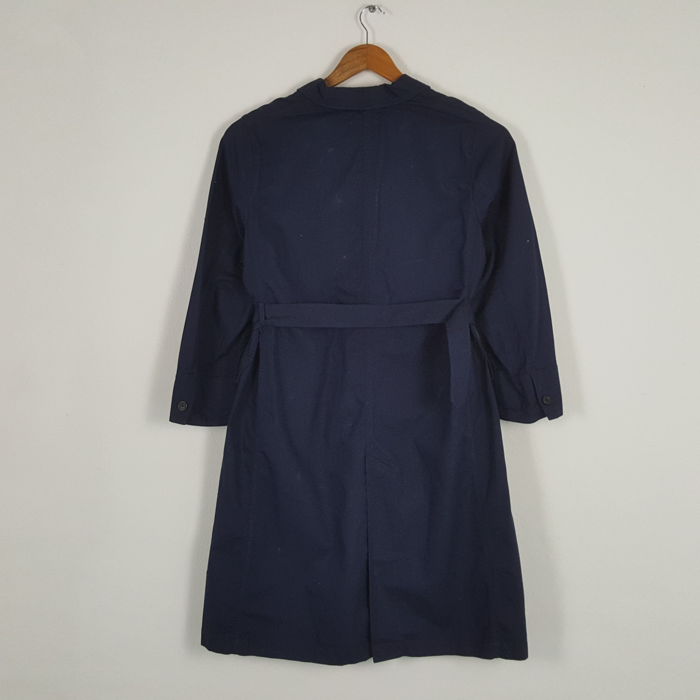 Japanese Brand × Uniqlo × Vintage Vintage INES DE LA FRESSANGE UNIQLO Trench Coat Jacket Size US M / EU 48-50 / 2 - 3 Thumbnail