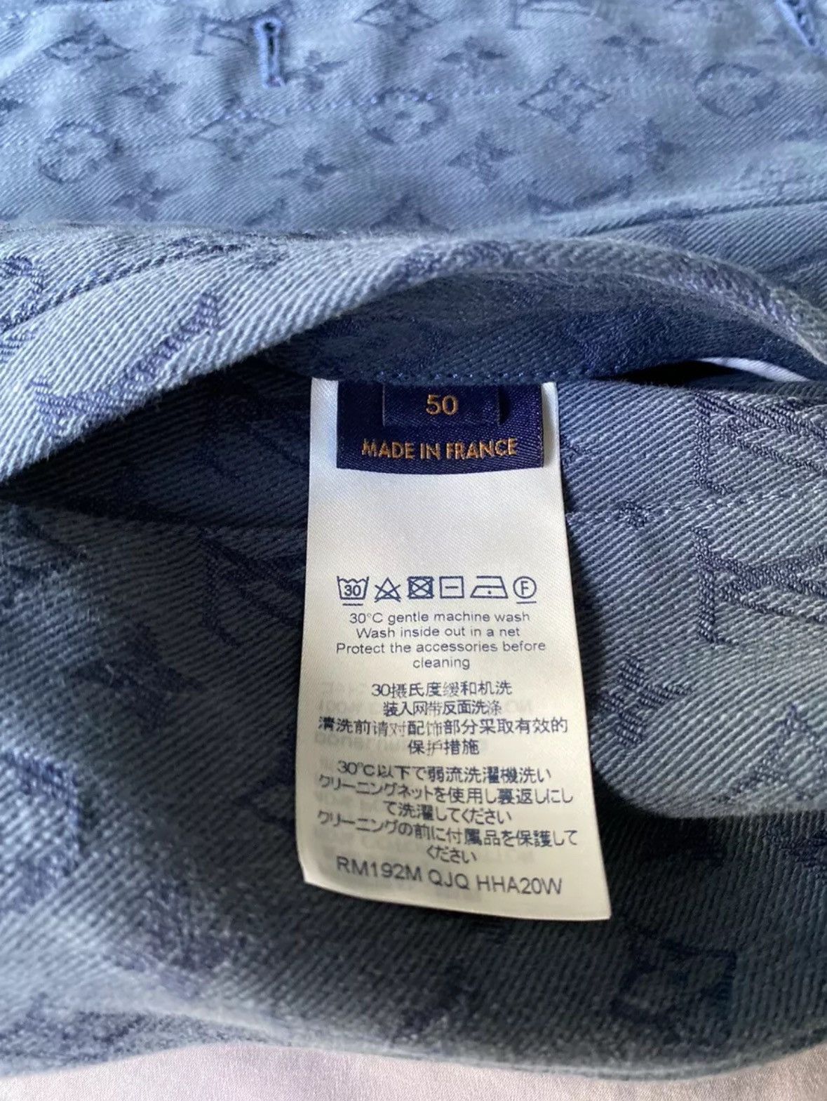 Louis Vuitton LOUIS VUITTON DENIM JACKET EU50 Size US M / EU 48-50 / 2 - 7 Thumbnail