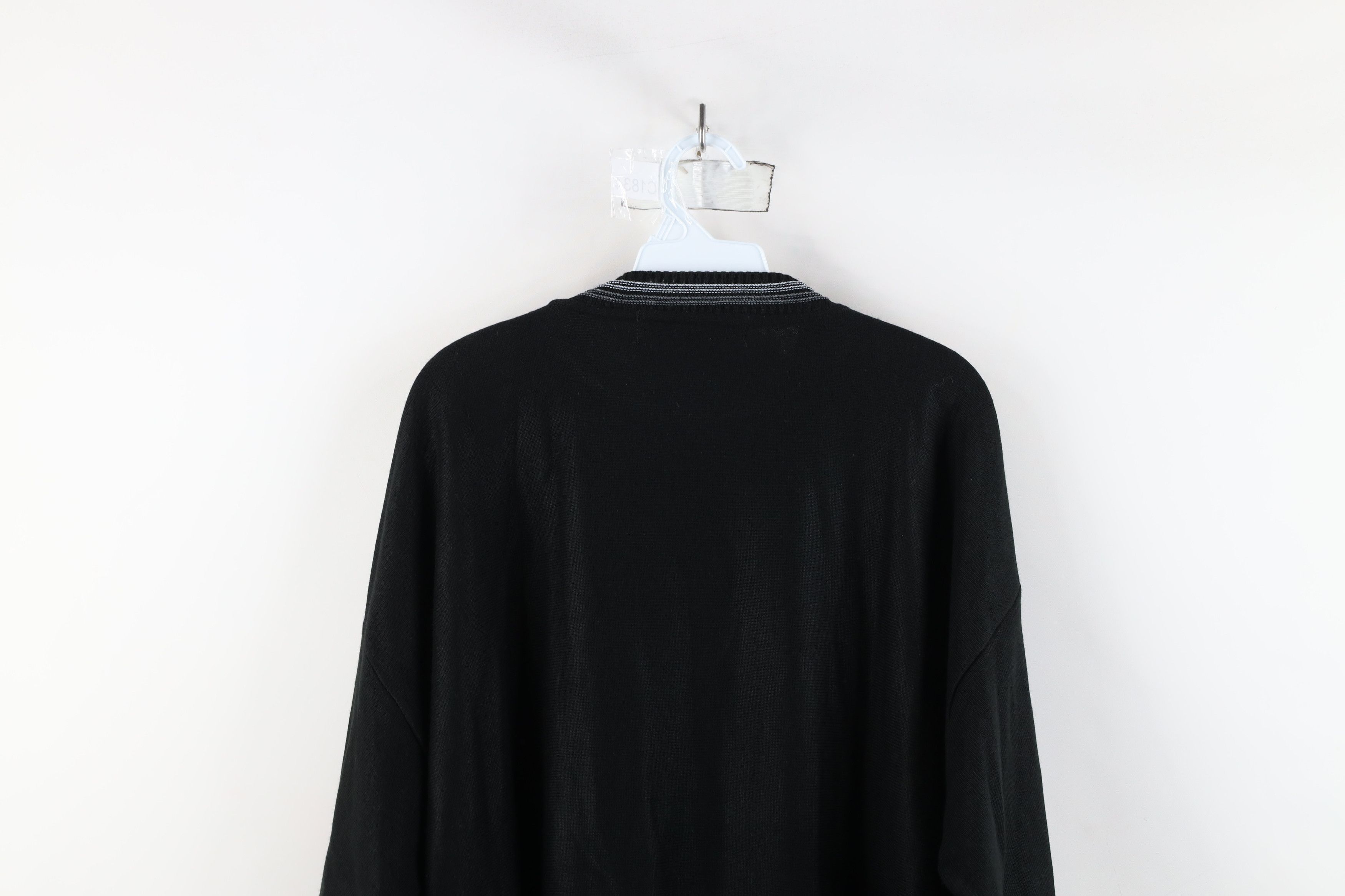 Vintage Vintage 90s Coogi Style Ribbed Knit Crewneck Sweater USA Size US L / EU 52-54 / 3 - 9 Thumbnail