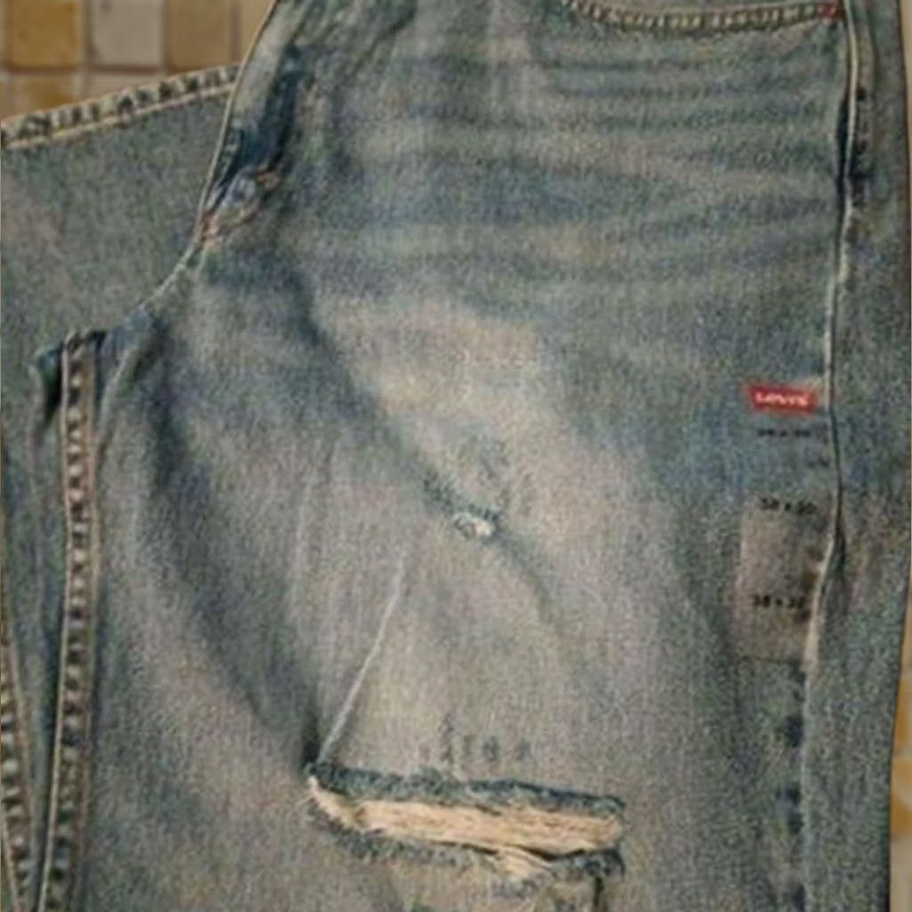 Levi's Levi's 550 Jeans Relaxed Tapered Leg Blue Size 38 x 30 Jeans Men Regular XS? Size US 38 / EU 54 - 1 Preview