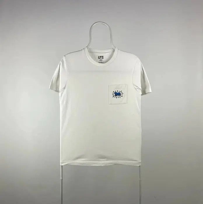 Japanese Brand Uniqlo keith haring T-shirt Size XS white pocket logo Size US XS / EU 42 / 0 - 1 Thumbnail