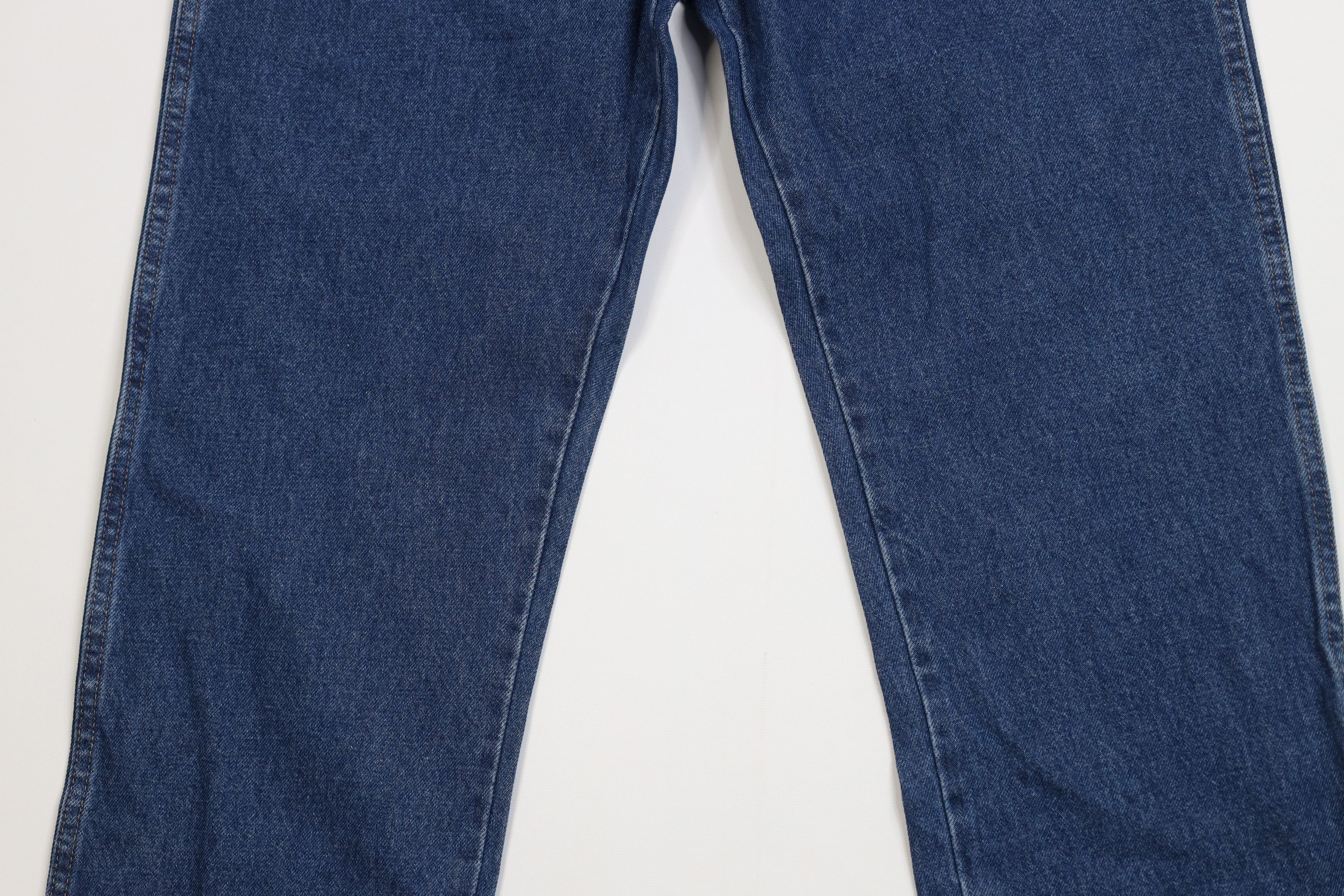 Wrangler Deadstock Vintage Y2K Wrangler Fit Straight Leg Denim Jeans Size US 36 / EU 52 - 3 Thumbnail