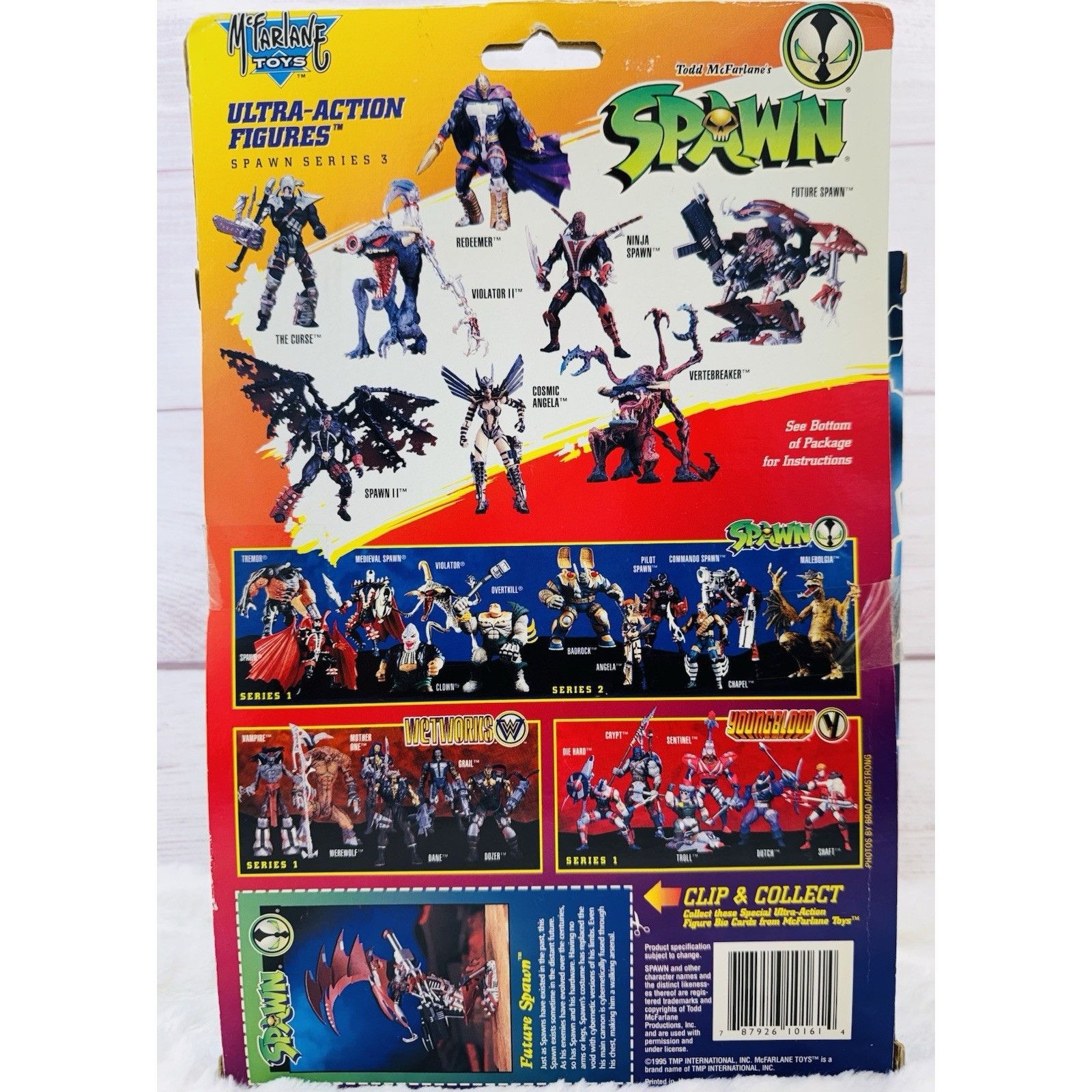 Other McFarlane Toys: FUTURE SPAWN (1995) Special Edition Ultra Ac Size ONE SIZE - 11 Thumbnail