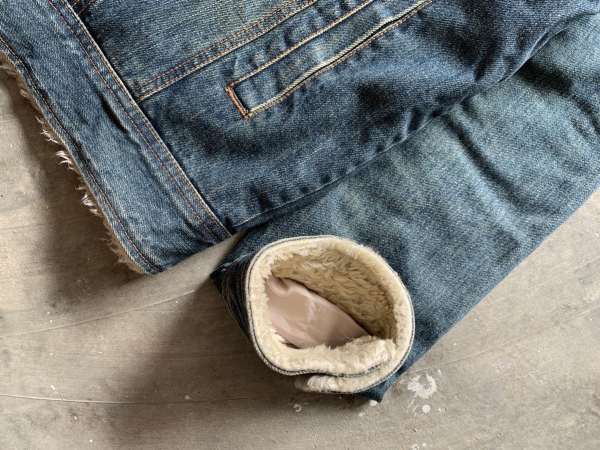 Levi's × Vintage Levi’s Denim Sherpa Lined Trucker Jacket Size US L / EU 52-54 / 3 - 7 Thumbnail
