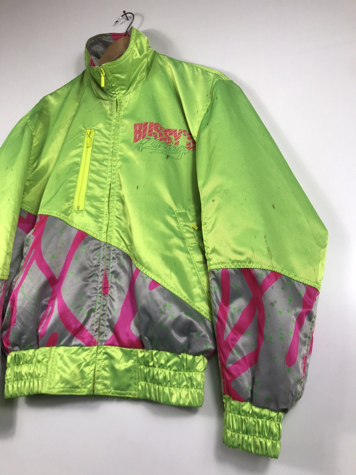 Japanese Brand ⚡️Vintage Bussy’s Racing Motocycle Bomber Jacket Size US M / EU 48-50 / 2 - 3 Thumbnail