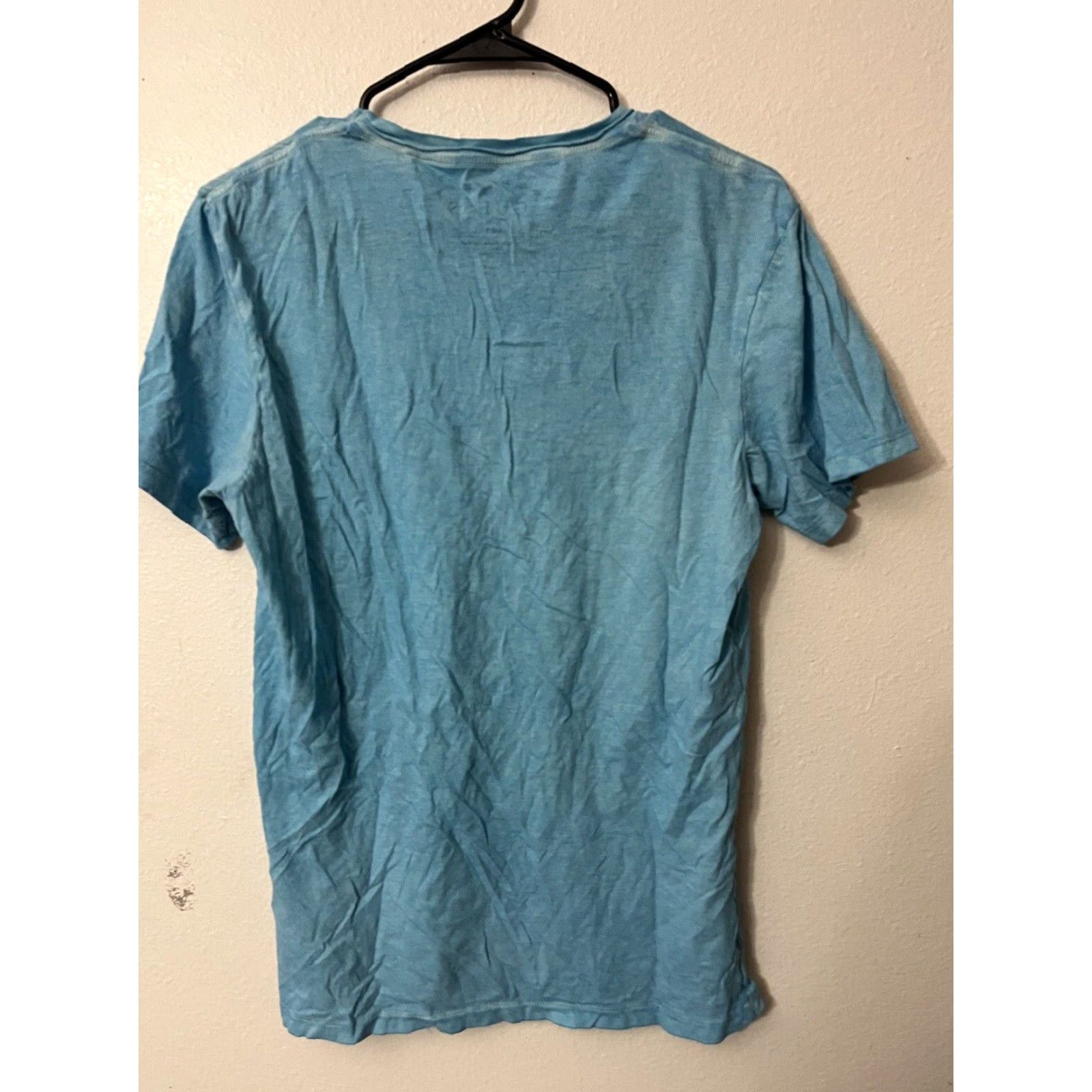 Guess GUESS T-Shirt Mens Small Blue Graphic Logo Crew Neck Short Sleeve Cotton Knit Regular Fit Vintage? No Size US S / EU 44-46 / 1 - 4 Thumbnail