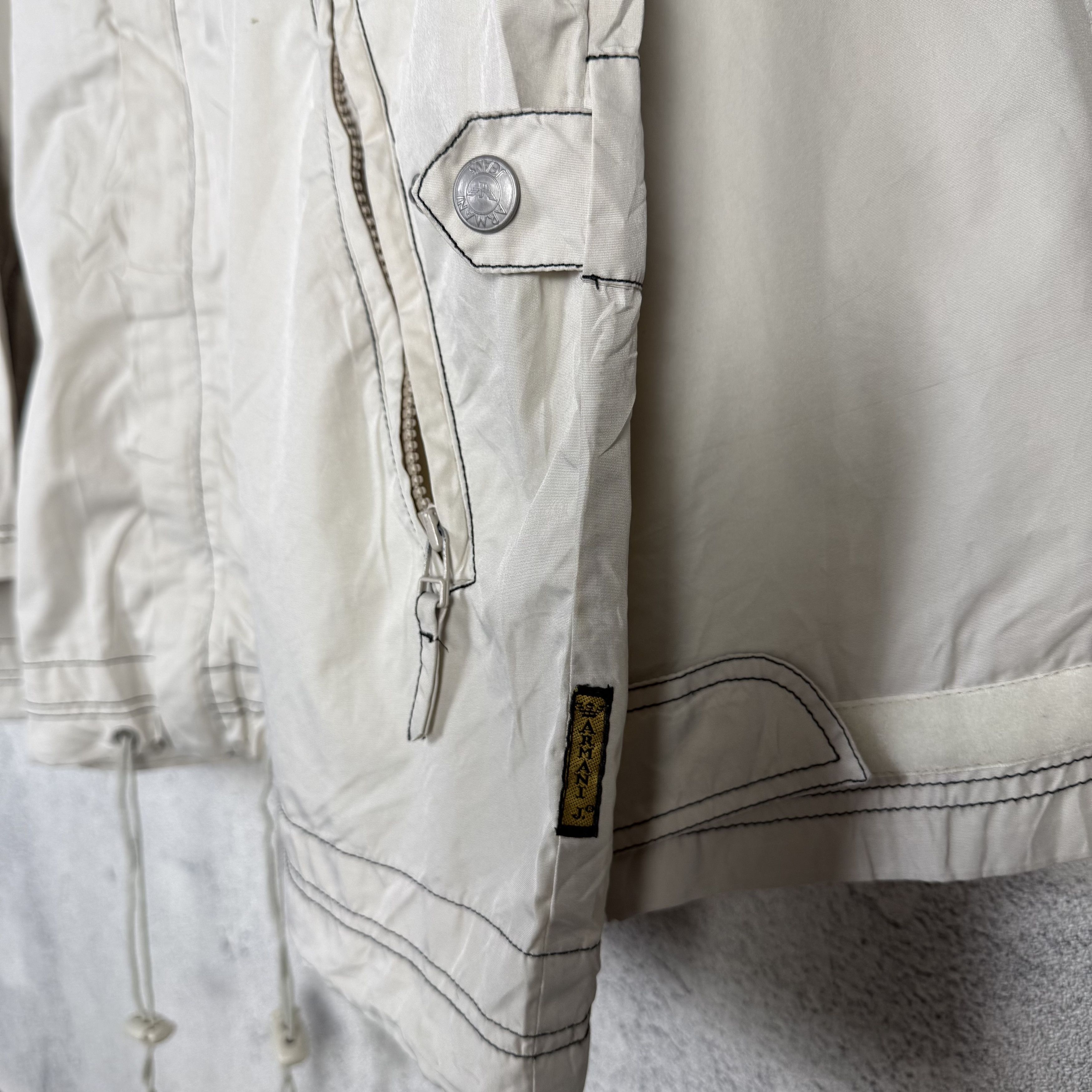 Giorgio Armani Vintage 90s Armani Jeans Jacket Size US L / EU 52-54 / 3 - 4 Thumbnail