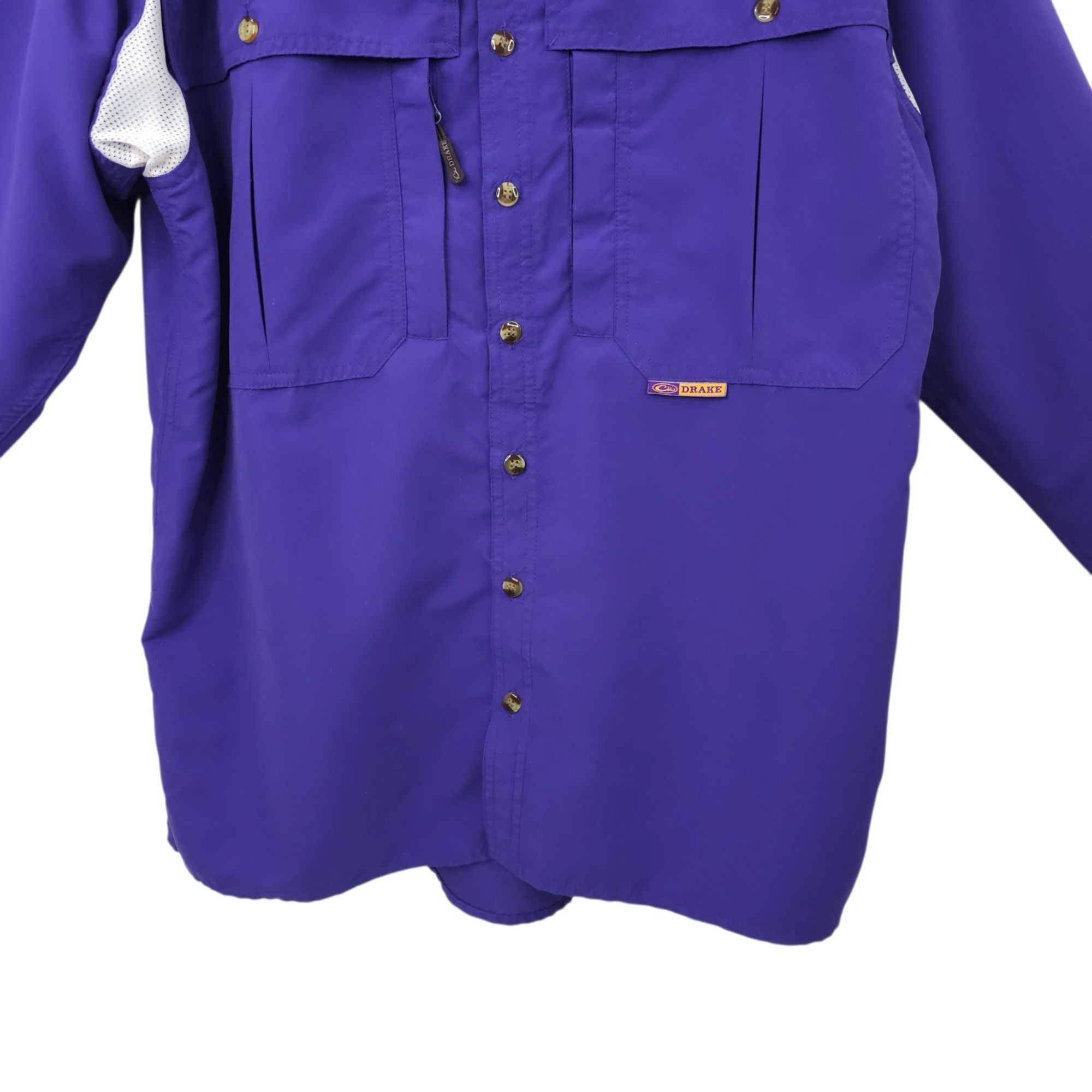 Drake Drake LSU Tigers Shirt S Button Front Vented Back Size US S / EU 44-46 / 1 - 12 Thumbnail