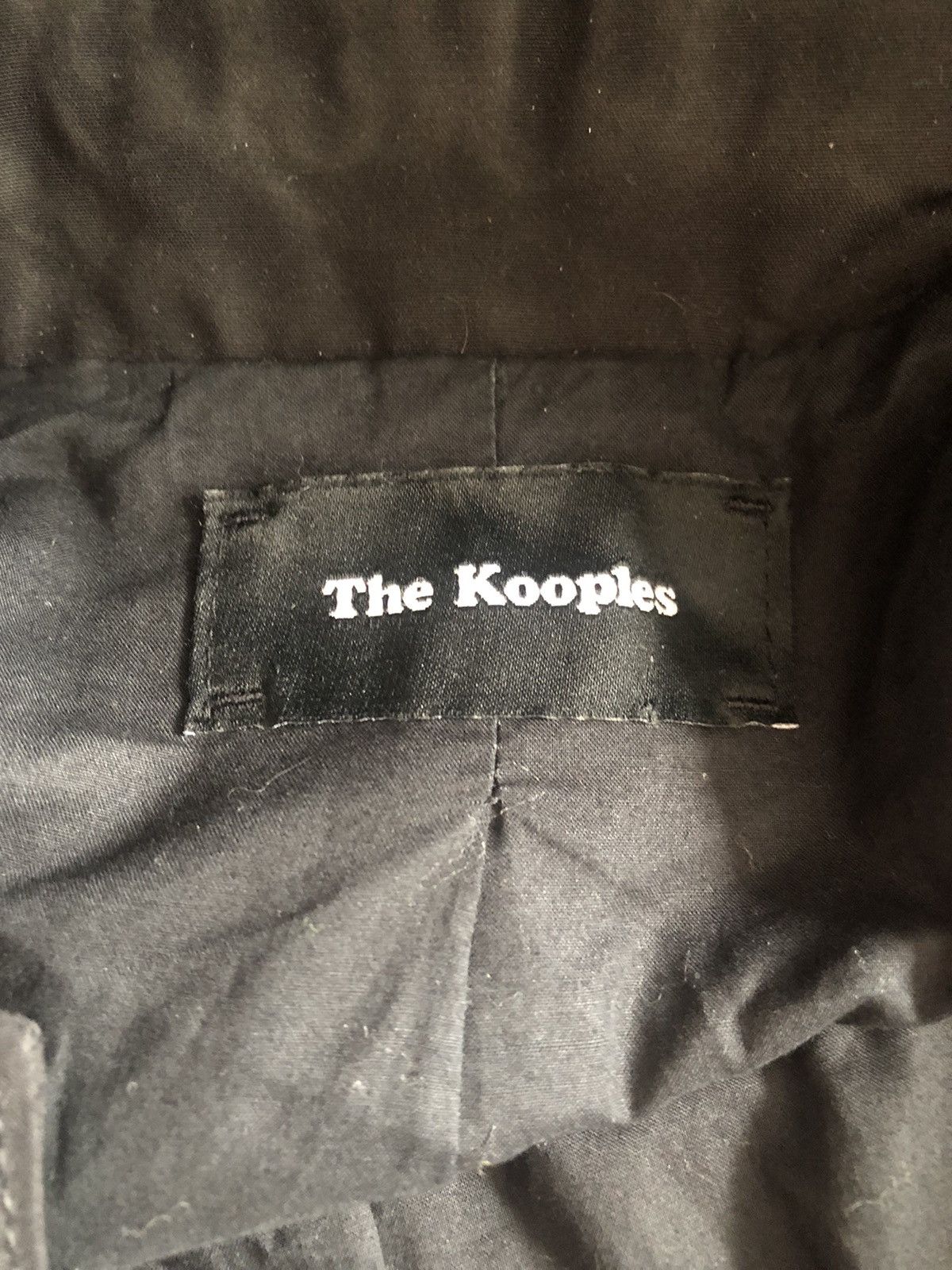 The Kooples THE KOOPLES VINTAGE QUALITY TRENCH HOODED JACKET Size US M / EU 48-50 / 2 - 2 Thumbnail