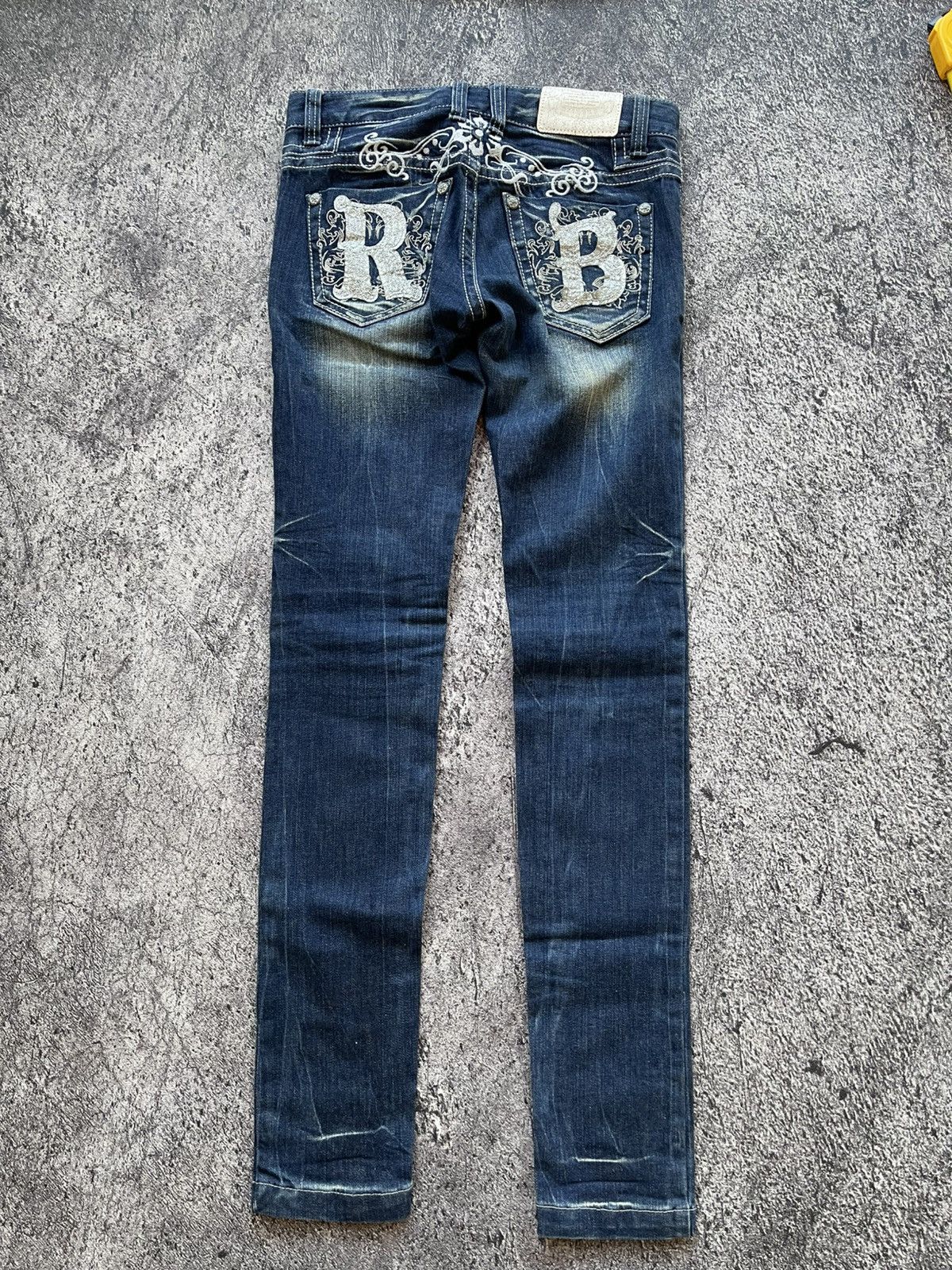 Japanese Brand Y2k Riobera poem ifsixwasnine slim jeans Size 30" / US 8 / IT 44 - 1 Thumbnail