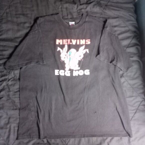 Band Tees Vintage Y2K Melvins Egg Nog T-Shirt Size US XL / EU 56 / 4 - 2 Thumbnail