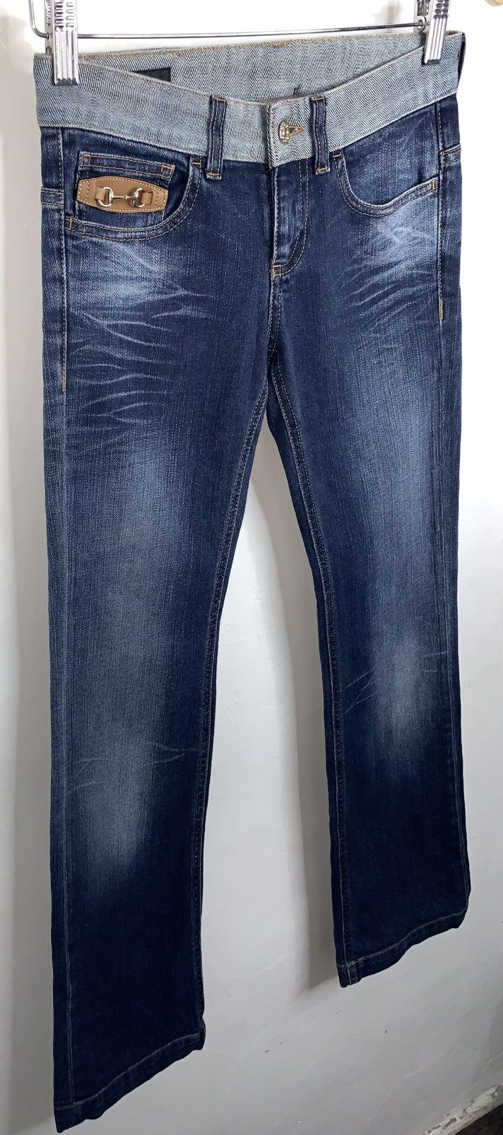 Gucci Gucci Horsebit Low-Rised Flared Womens Jeans 70's Size 25" / US 0 / IT 36 - 3 Thumbnail