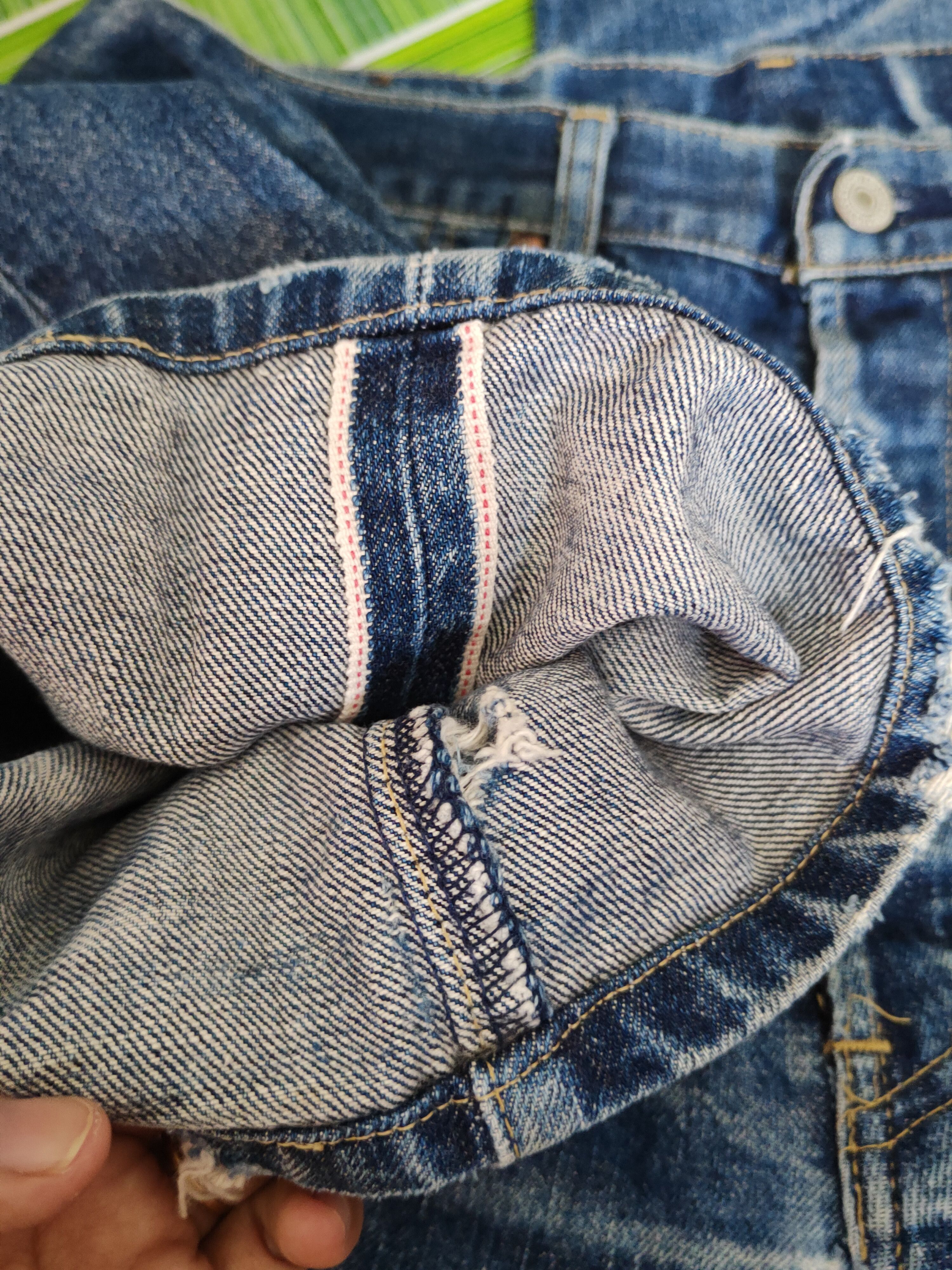 Levi's Levi's big E vintage selvedge Blue jeans Denim Pants #S1367 Size US 31 - 16 Thumbnail