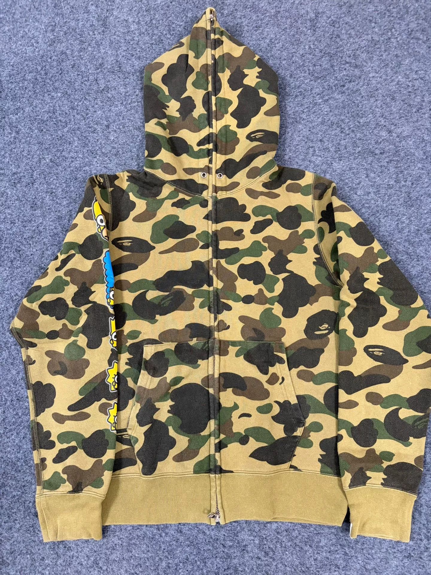Bape Bape Green Shark Sweatshirt Pullover Size US M / EU 48-50 / 2 - 1 Thumbnail