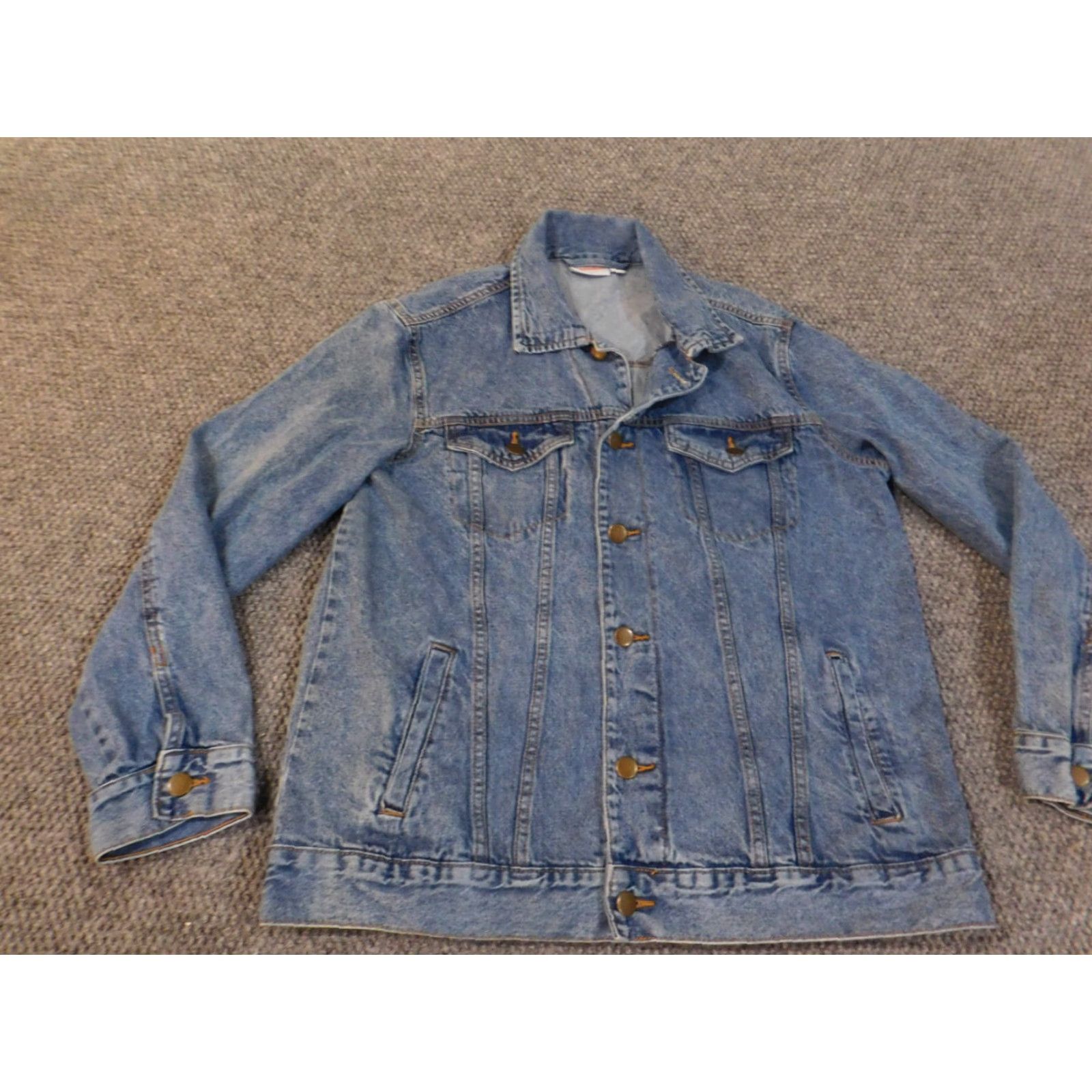 Nickelodeon Nickelodeon Denim Jacket Womens Medium Blue 90s Vintage Cotton Zip Pockets Regular Jacket Size M / US 6-8 / IT 42-44 - 4 Thumbnail
