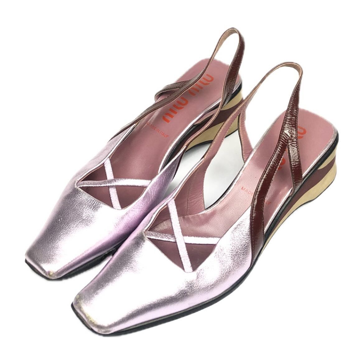 Miu Miu Miu Miu SS00 sport heels Size US 9.5 / IT 39.5 - 2 Thumbnail