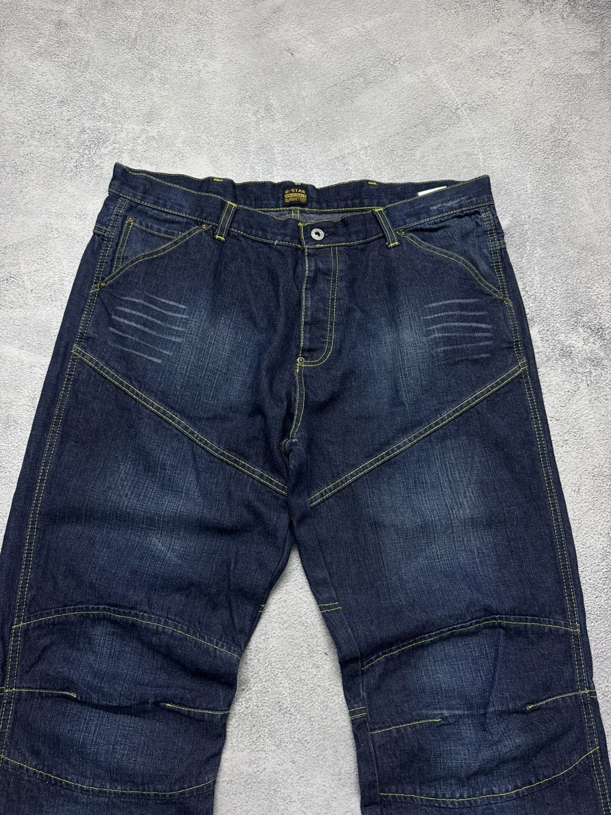 G-Star Vintage Y2k G Star Denim Jeans Big Logo 01 Size US 38 / EU 54 - 4 Thumbnail